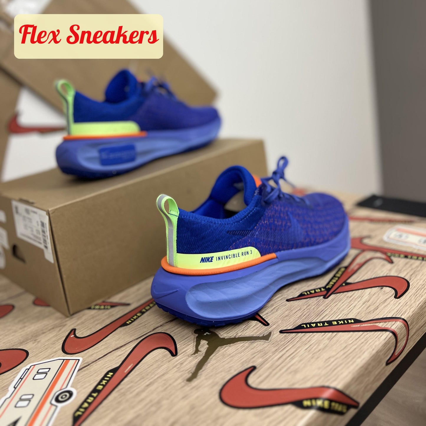 W ZoomX Invincible Run FK 3 Racer-Blue