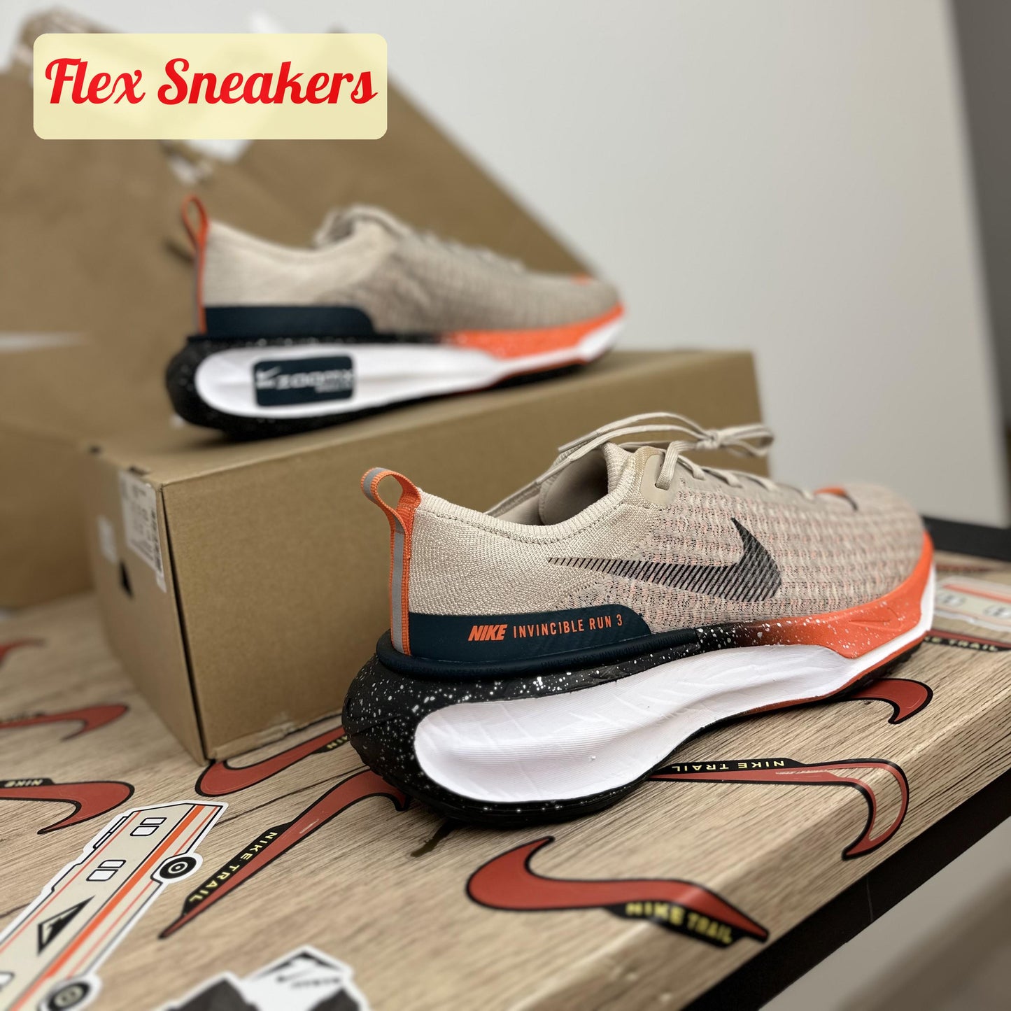 ZoomX Invincible Run FK3 Oatmeal