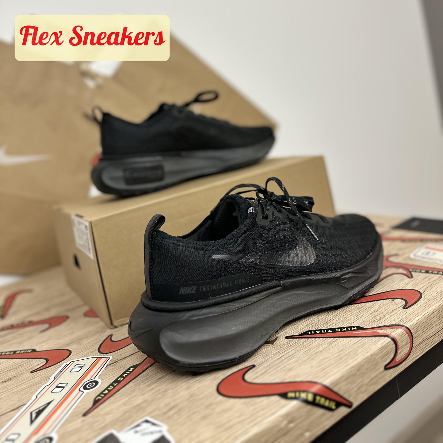 ZoomX Invincible Run FK 3 Black