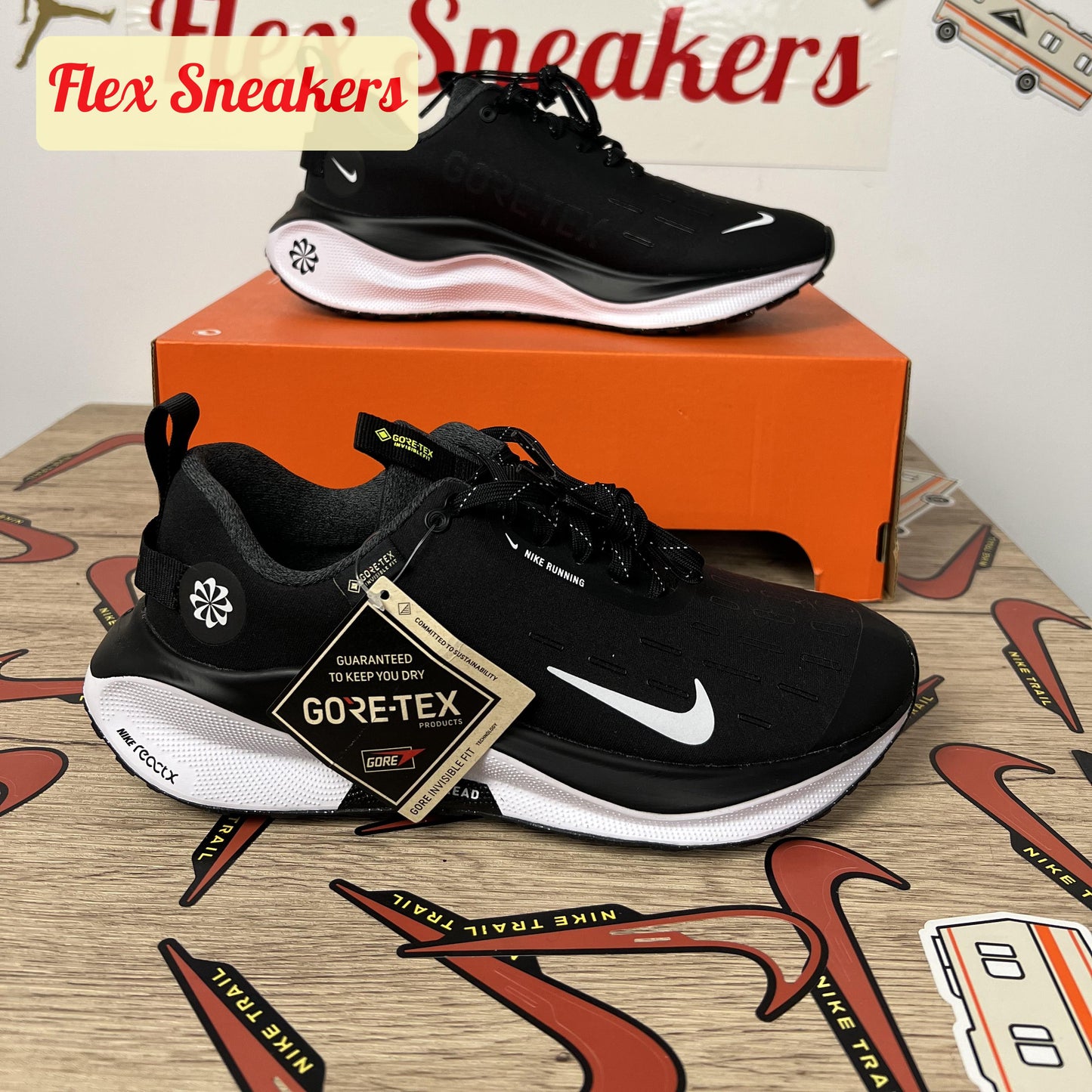 ReactX Infinity Run 4 GTX Black/White