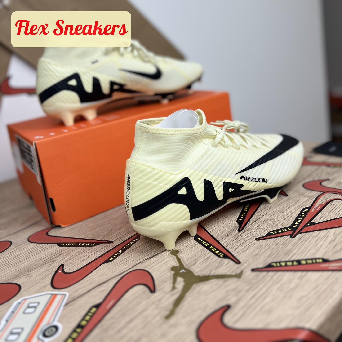 Zoom Superfly 9 Academy FG/MG Lemonade