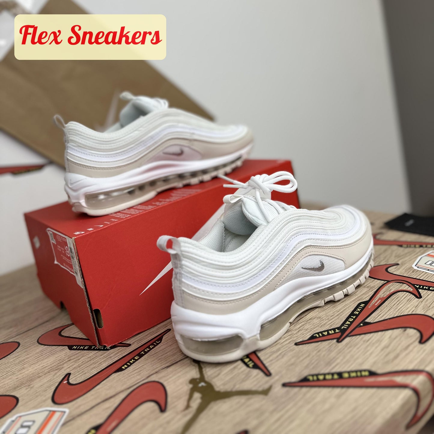 Air Max 97 (GS) Summit-White