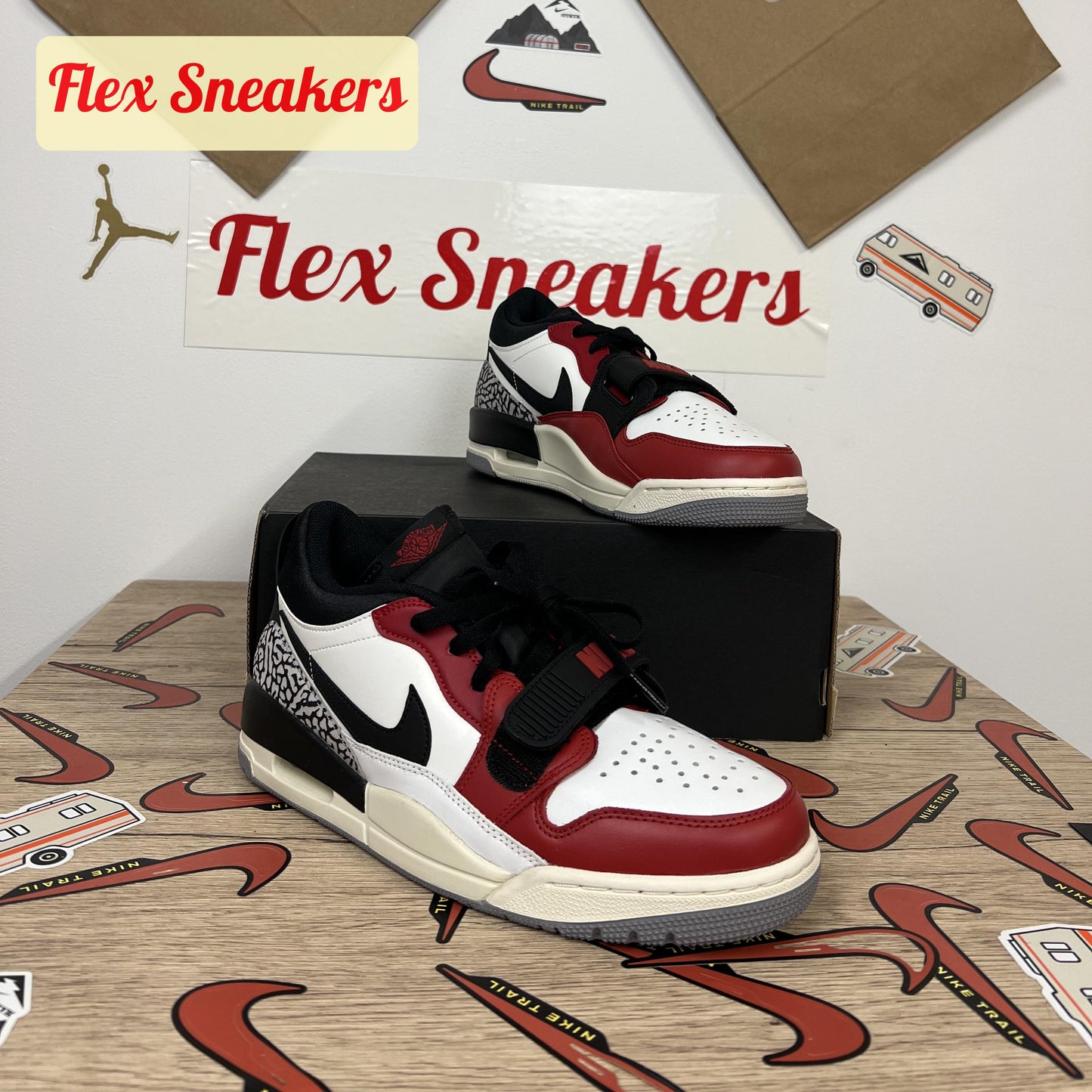 Air Jordan Legacy 312 Low Black/Red