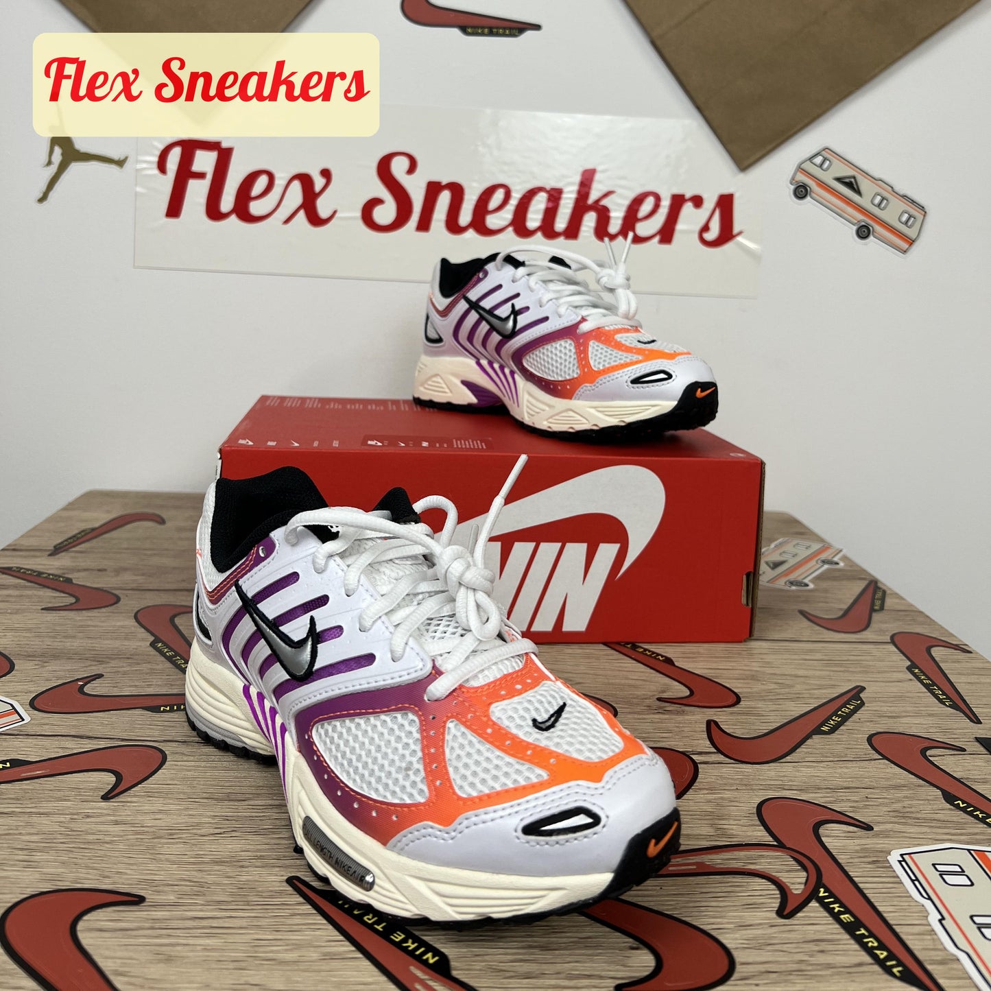 Air Pegasus 2005 White-Orange