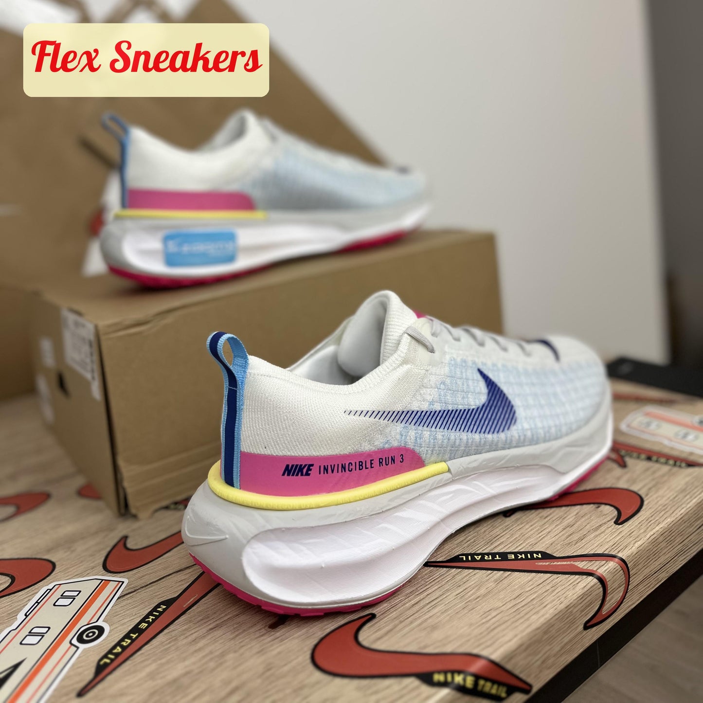 ZoomX Invincible Run FK 3 Royal Blue