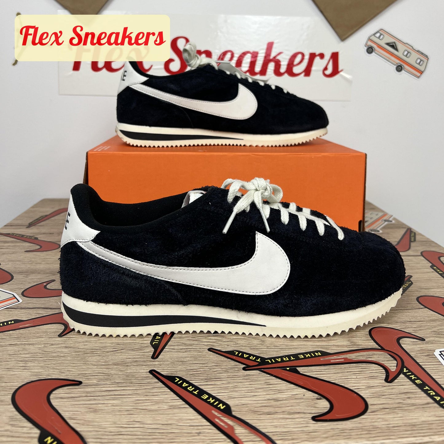 Cortez Vintage Black/White
