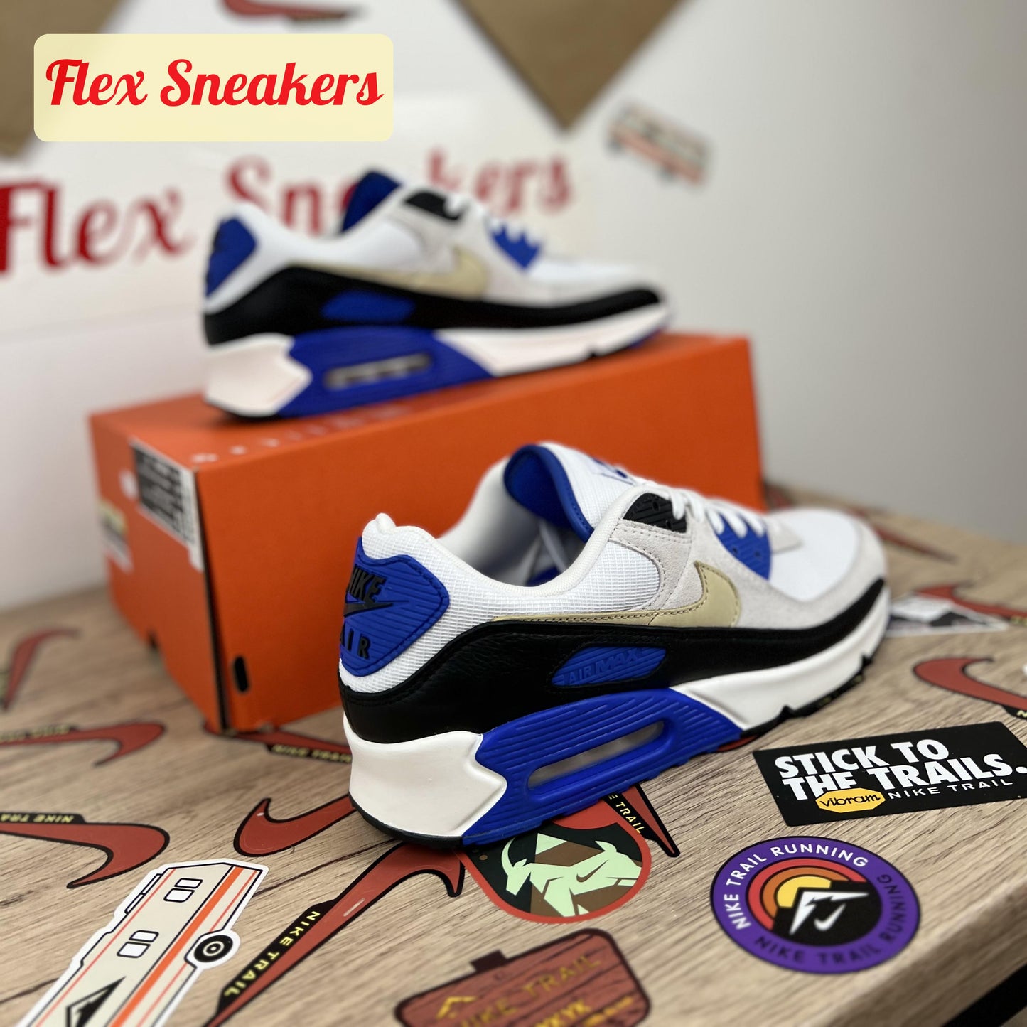 Air Max 90 NN White/Metalic-Gold