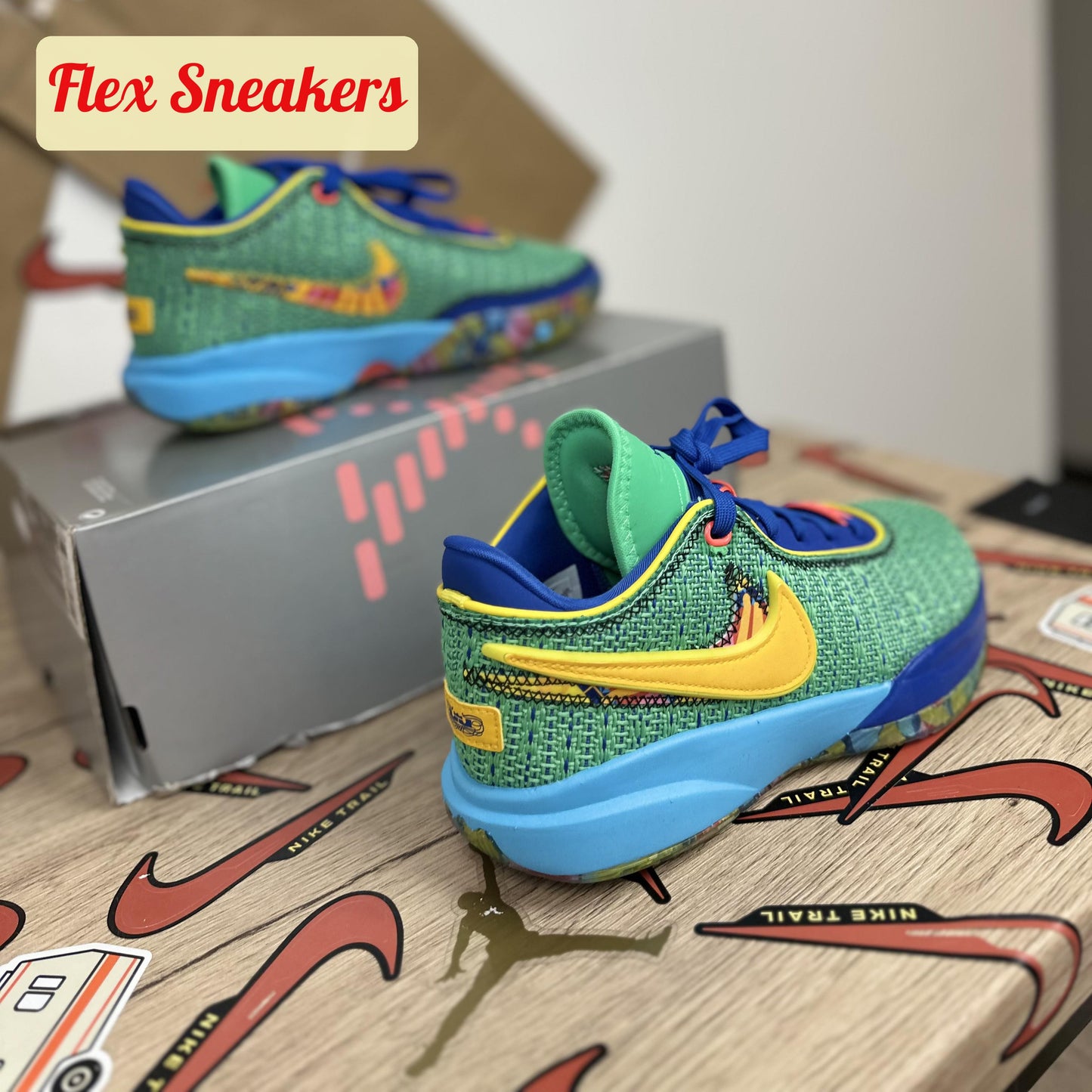 LeBron XX SE (GS) Electric-Algae