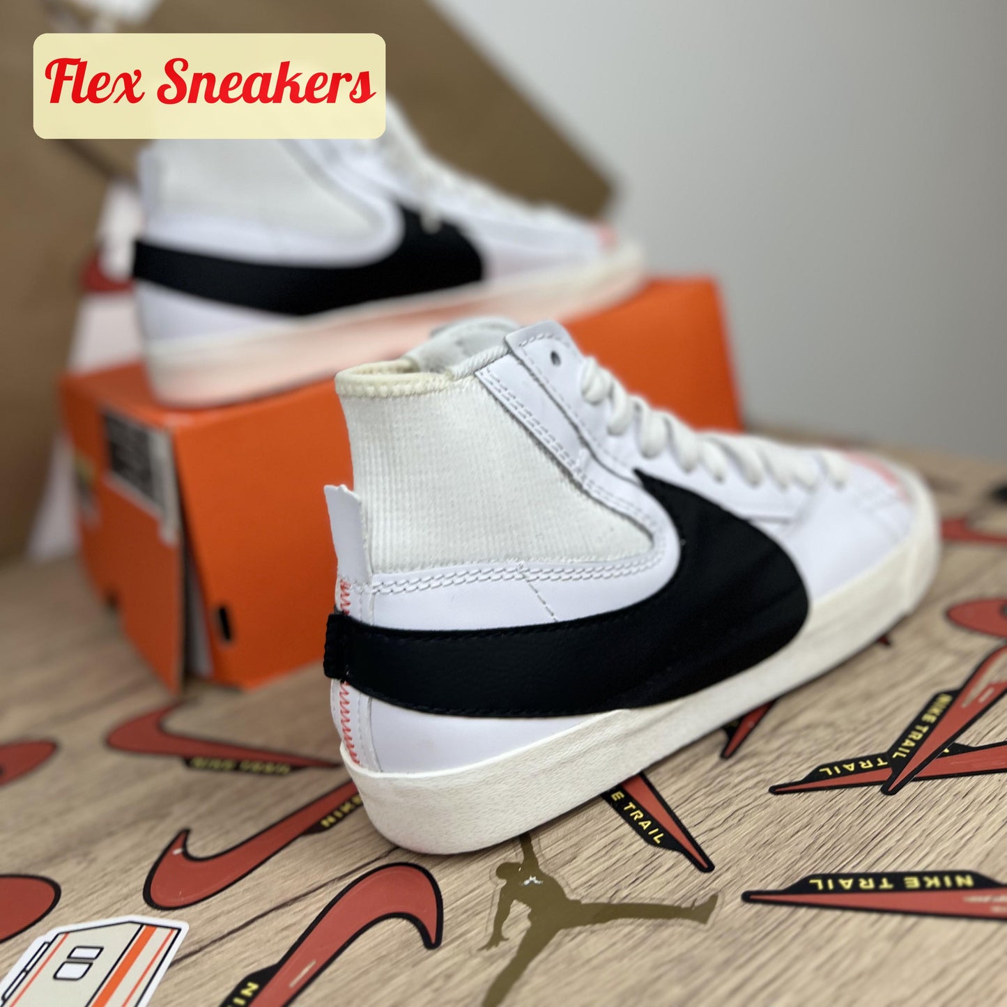 Blazer Mid '77 Jumbo White/Black