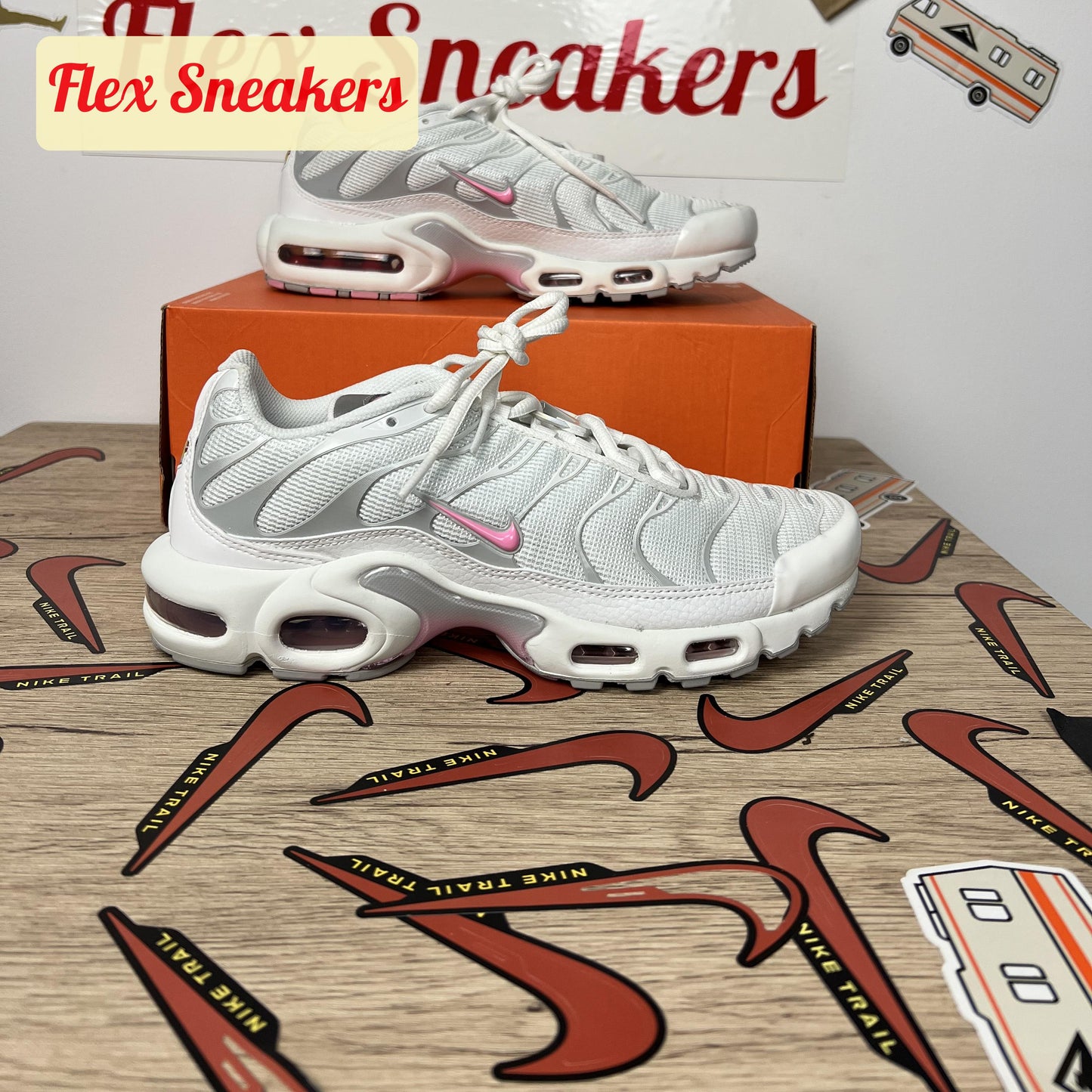 Air Max Plus Summit-White/Pink