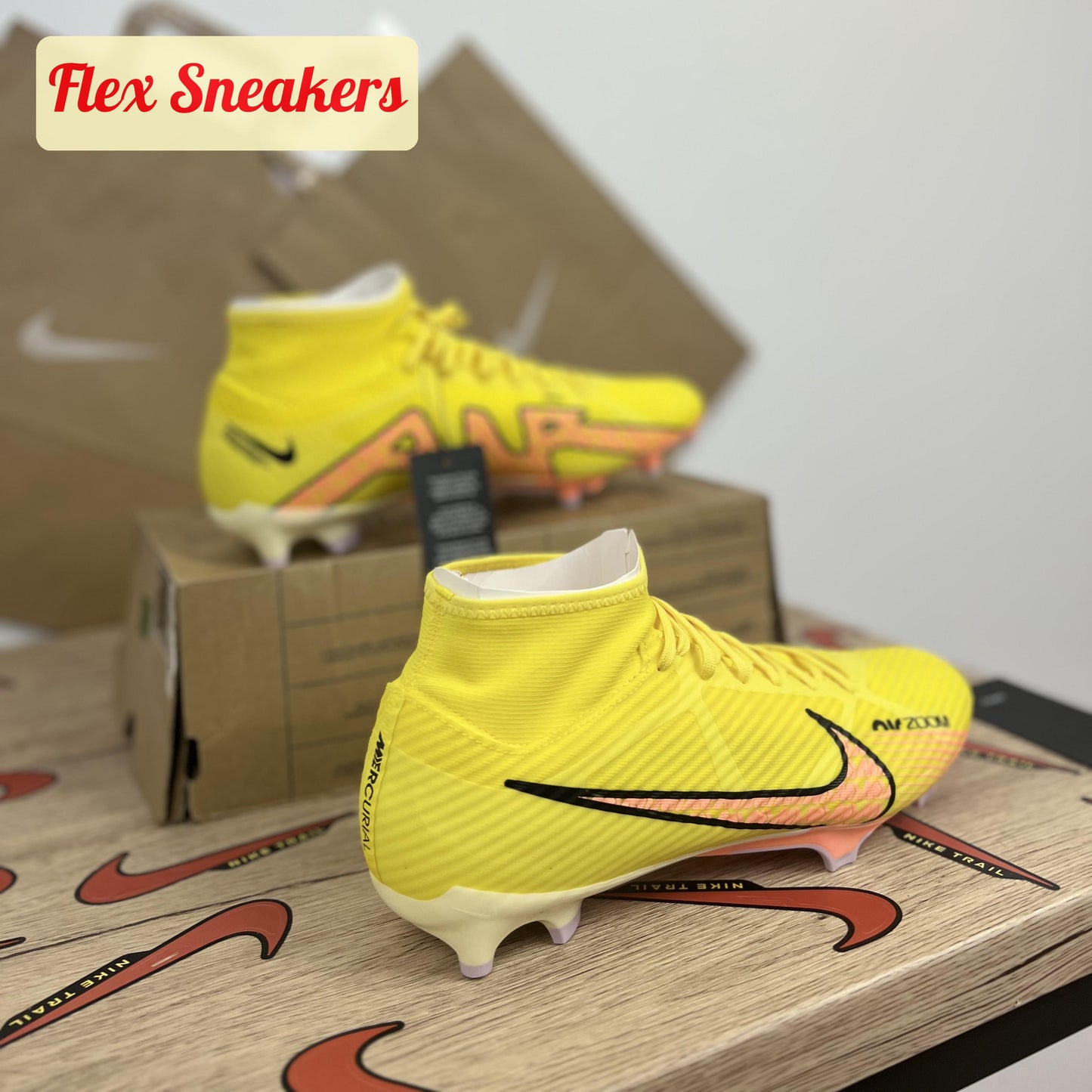Zoom Superfly 9 Academy FG/MG Yellow-Strike
