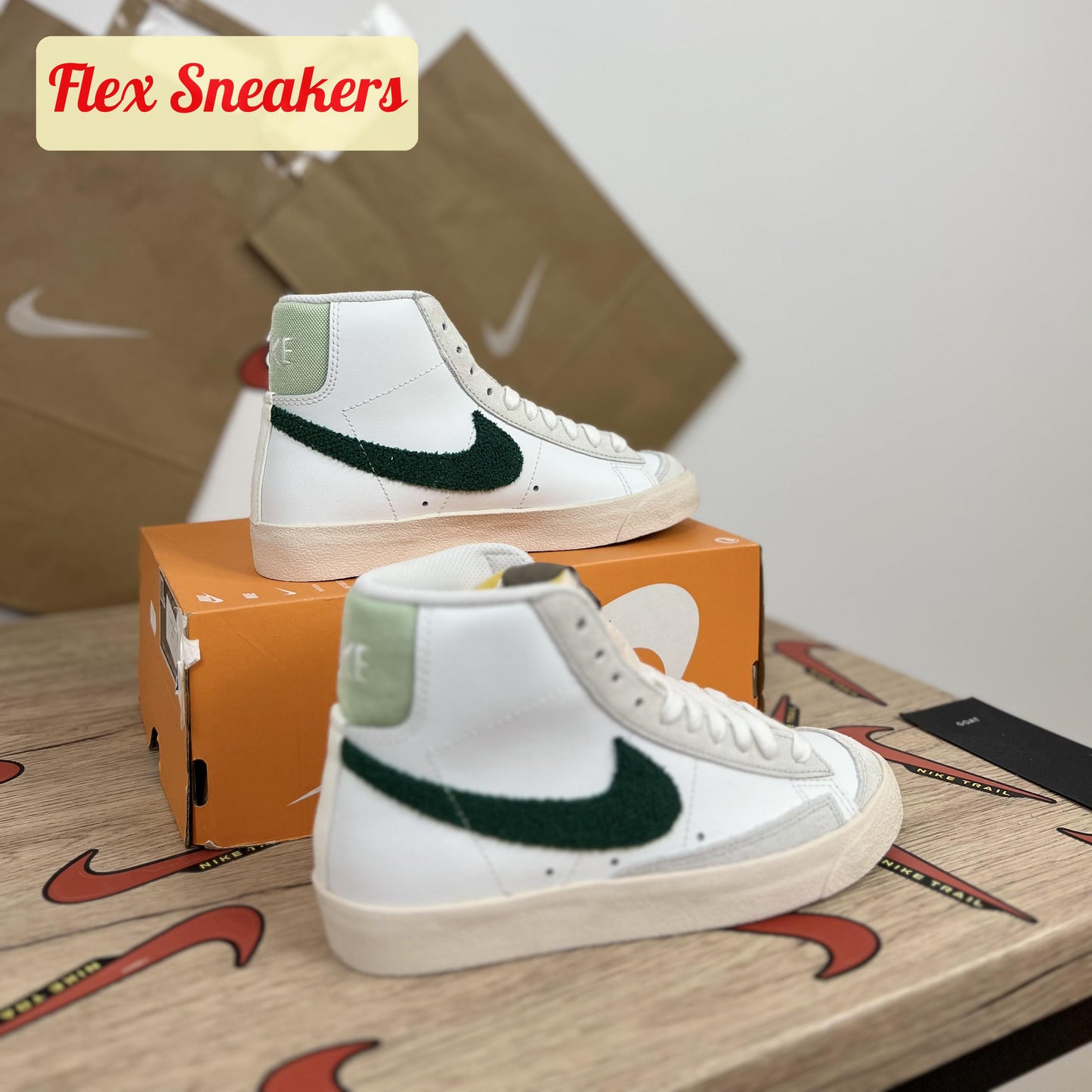 W Blazer Mid '77 Vintage Summit-White
