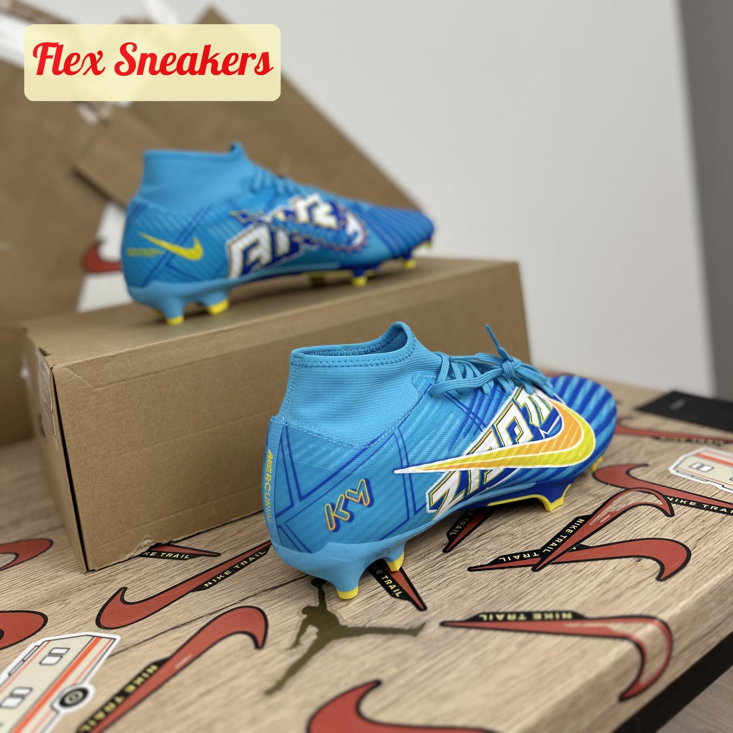 Zoom Superfly 9 Academy KM FG/MG Baltic/Blue