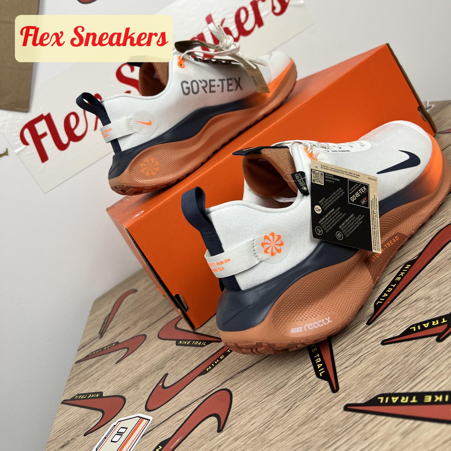 ReactX Infinity Run 4 GTX Sail/Orange