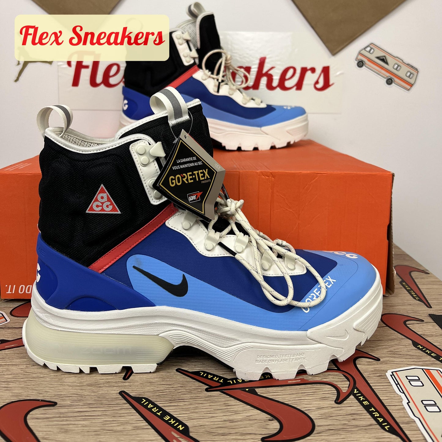 AGC Zoom Gaiadome Gore-Tex Blue