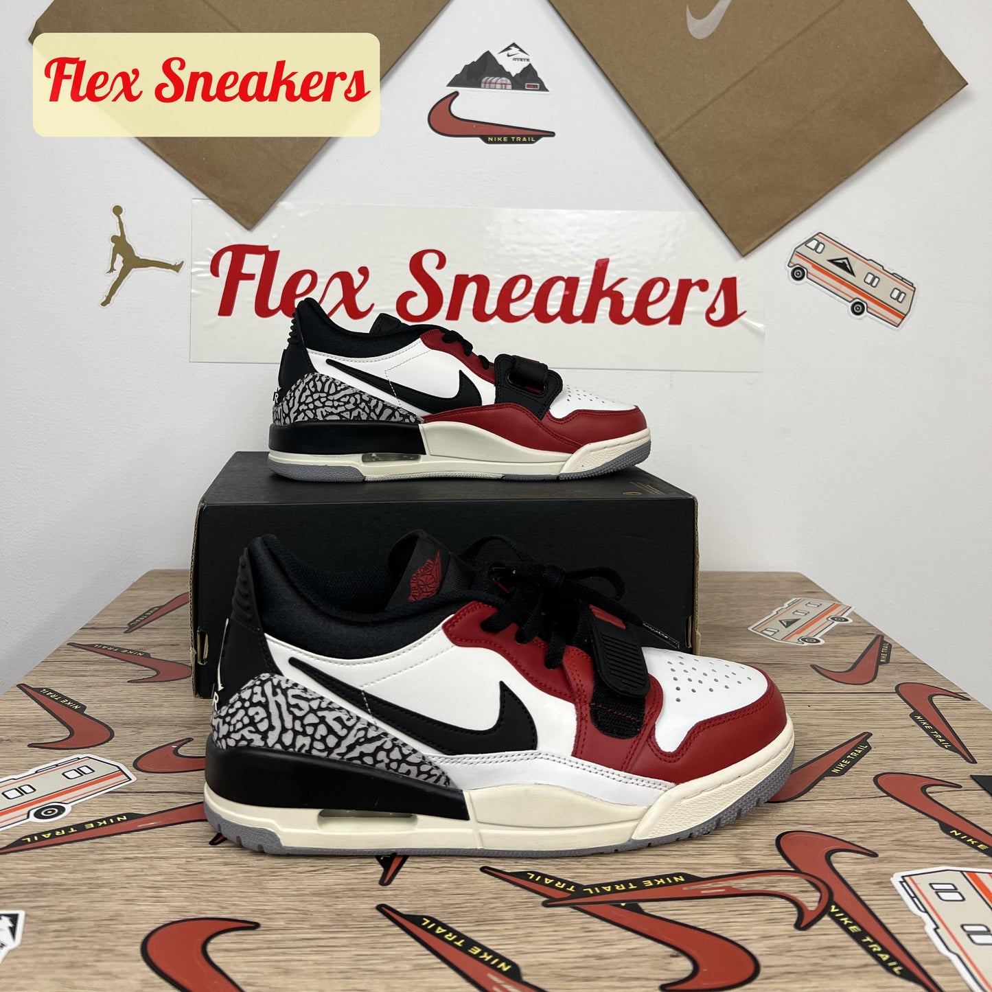Air Jordan Legacy 312 Low Black/Red