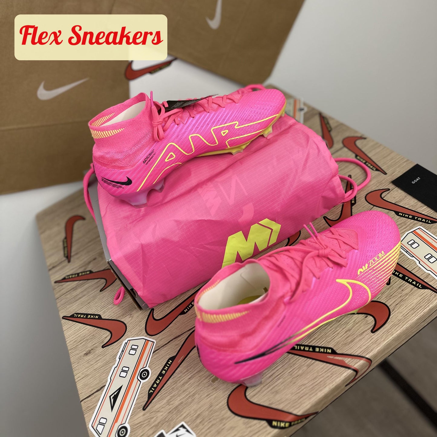 Zoom Superfly 9 Elite FG Pink
