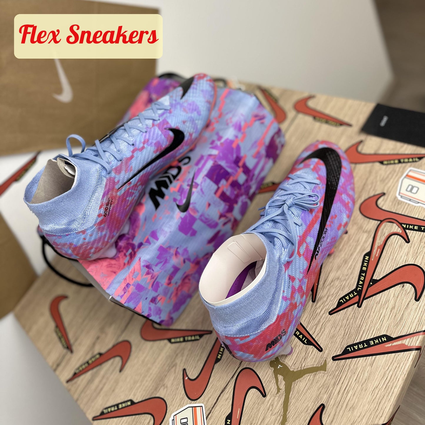 ZM Superfly 9 MDS Elite AG-Pro Blue/Pink