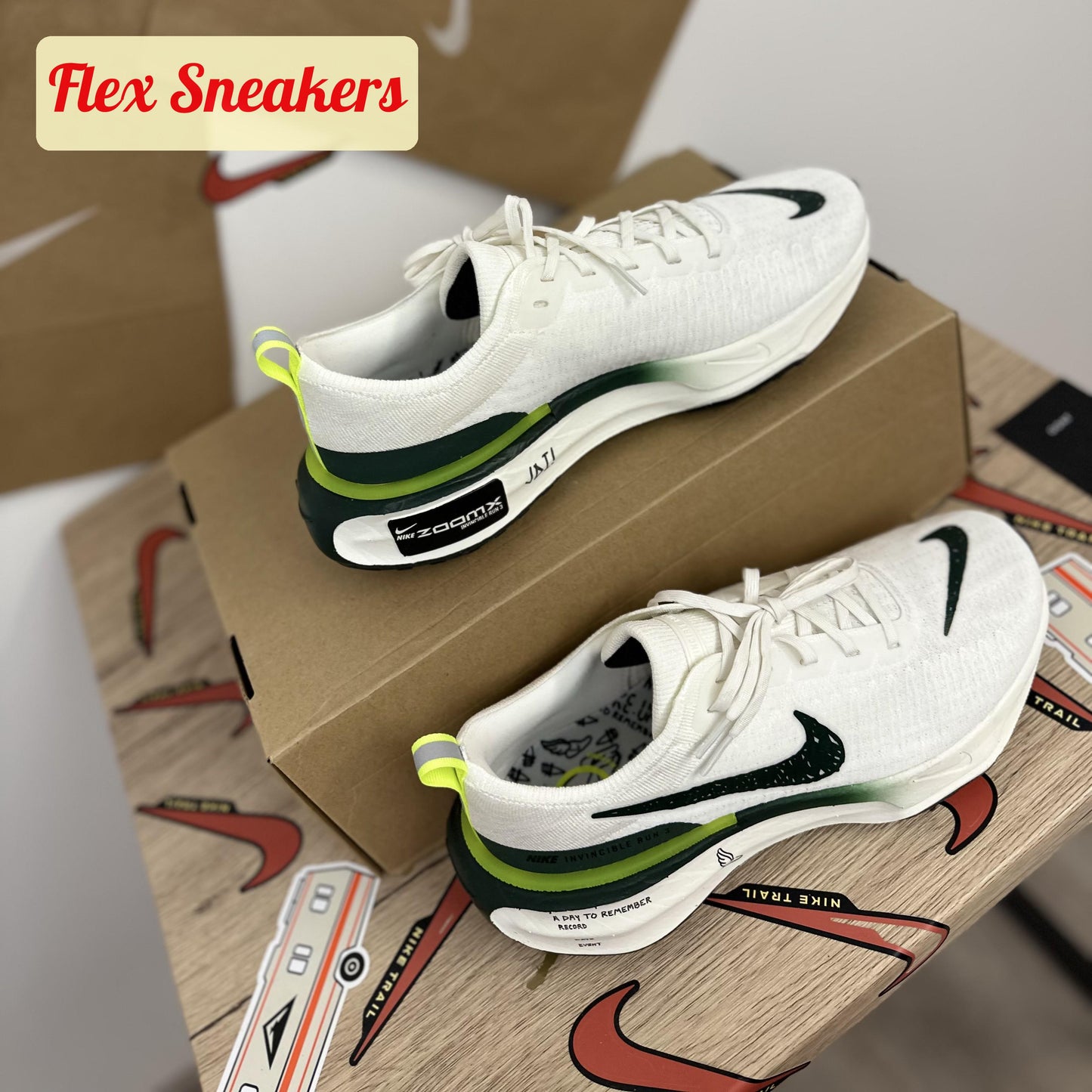 ZoomX Invincible Run FK3 Pro-Green