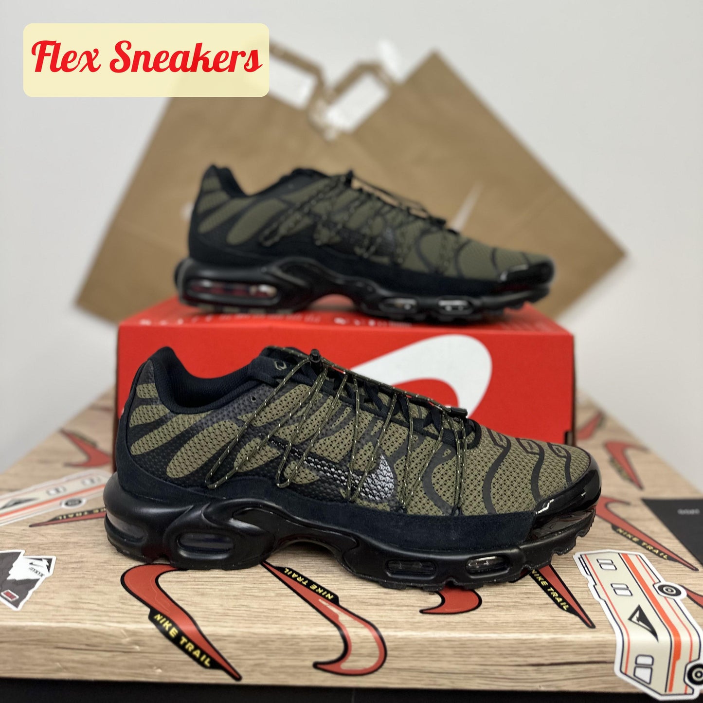 Air Max Plus Utility Medium-Olive