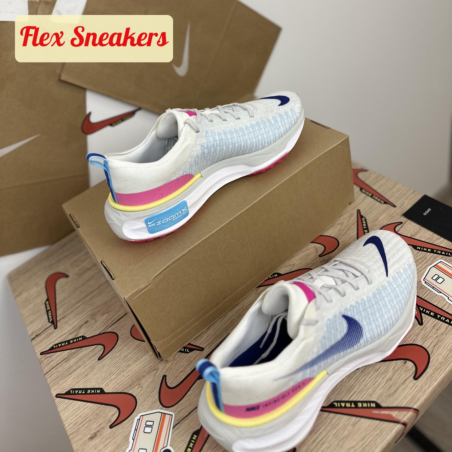 ZoomX Invincible Run FK 3 Royal Blue