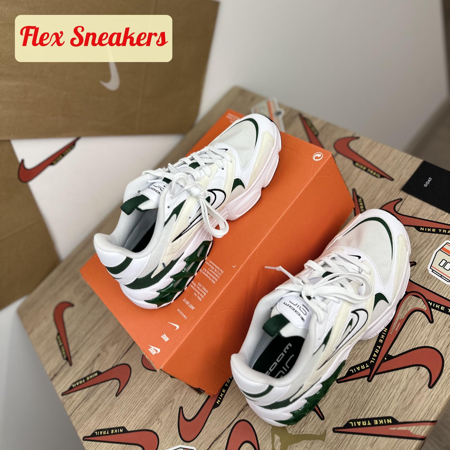 W Zoom Air Fire White/Black