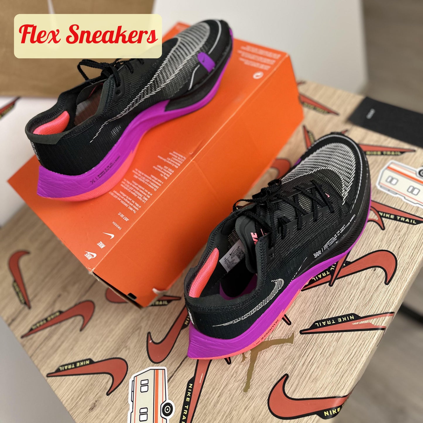 ZoomX Vaporfly Next% 2 Black/Flash-Crimson