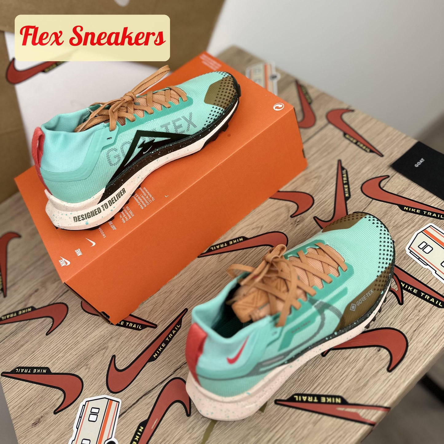 React Pegasus Trail 4 GTX Emerald