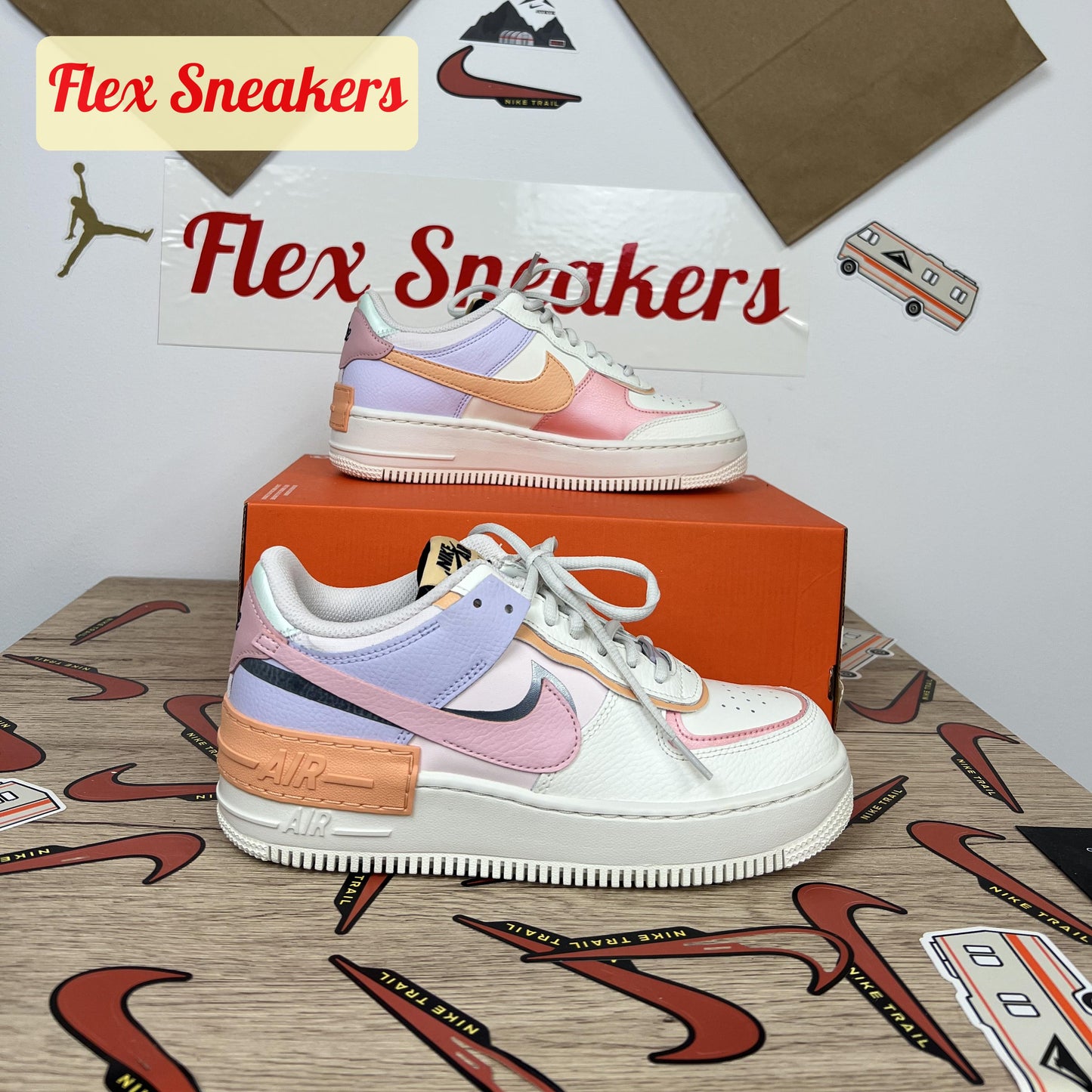 AF1 Shadow Pink-Glaze
