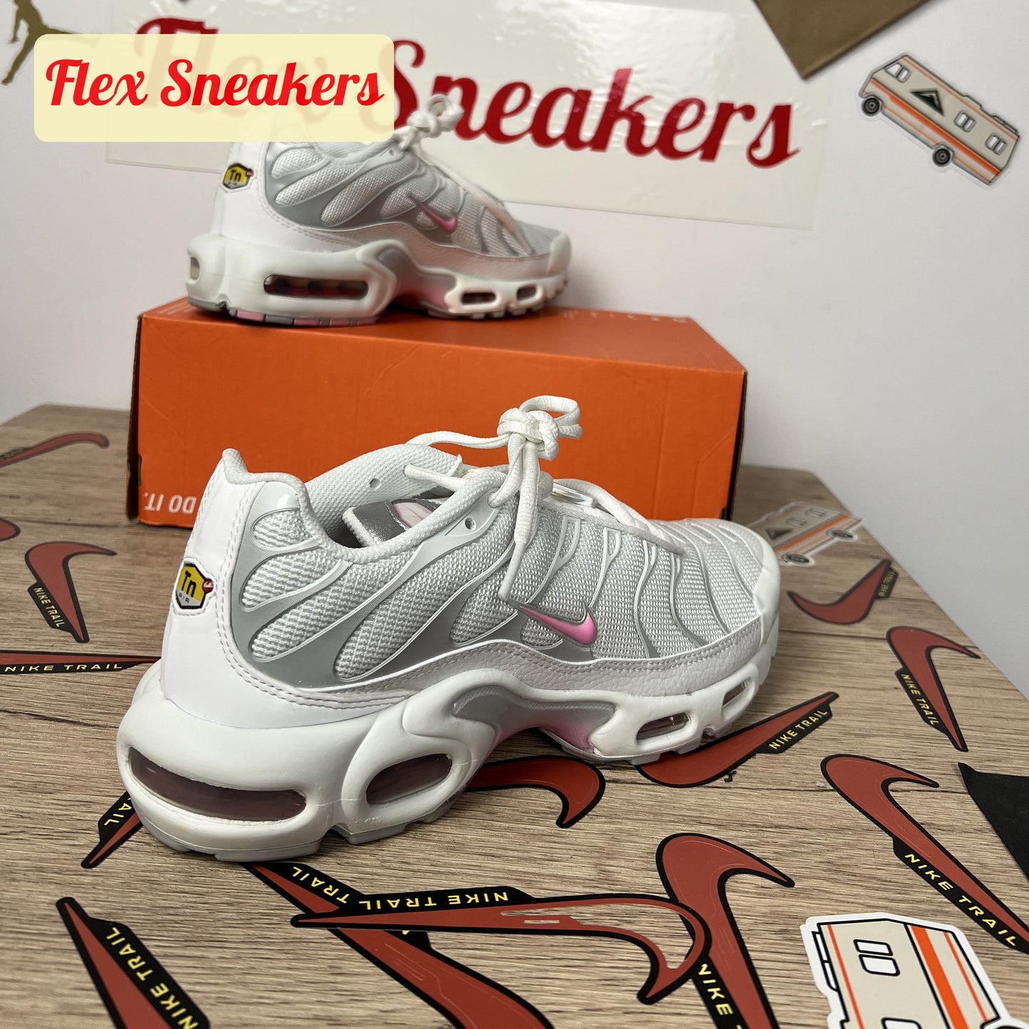 Air Max Plus Summit-White/Pink