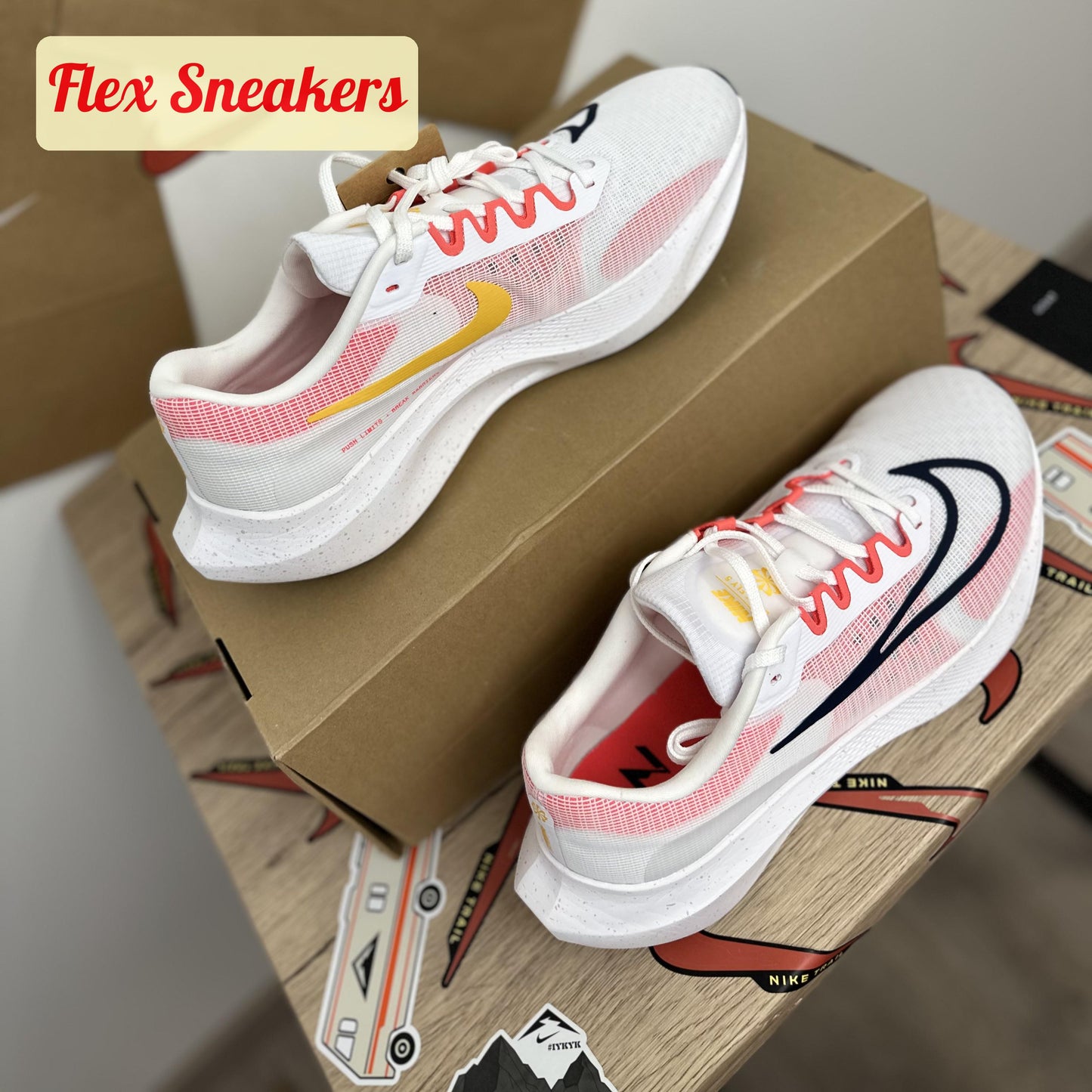 Zoom Fly 5 White/Bright-Crimson