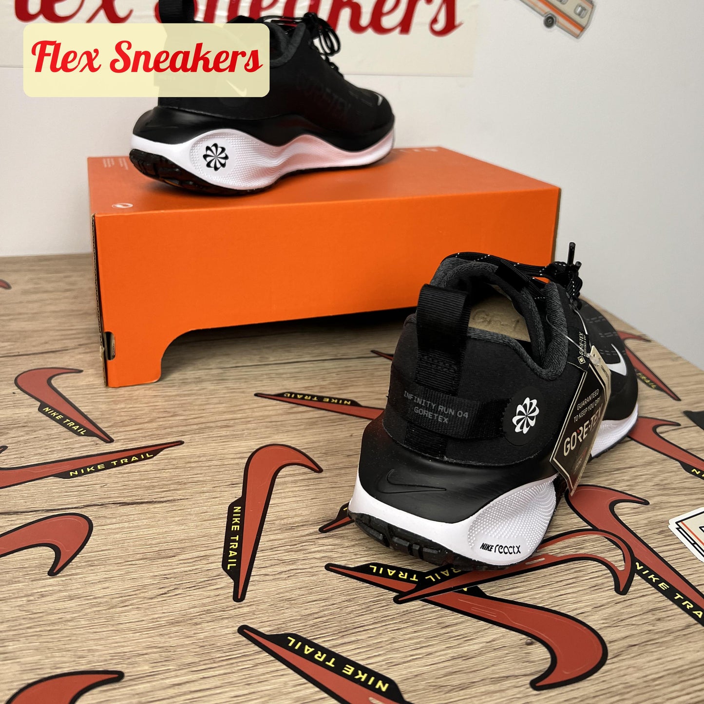 ReactX Infinity Run 4 GTX Black/White