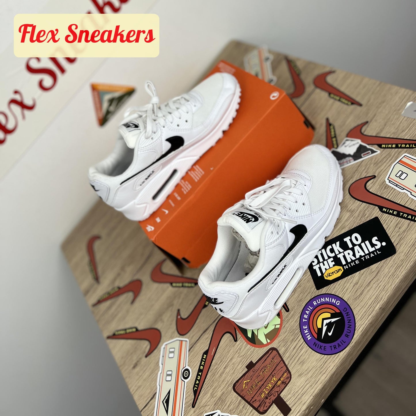 Air Max 90 White/Black