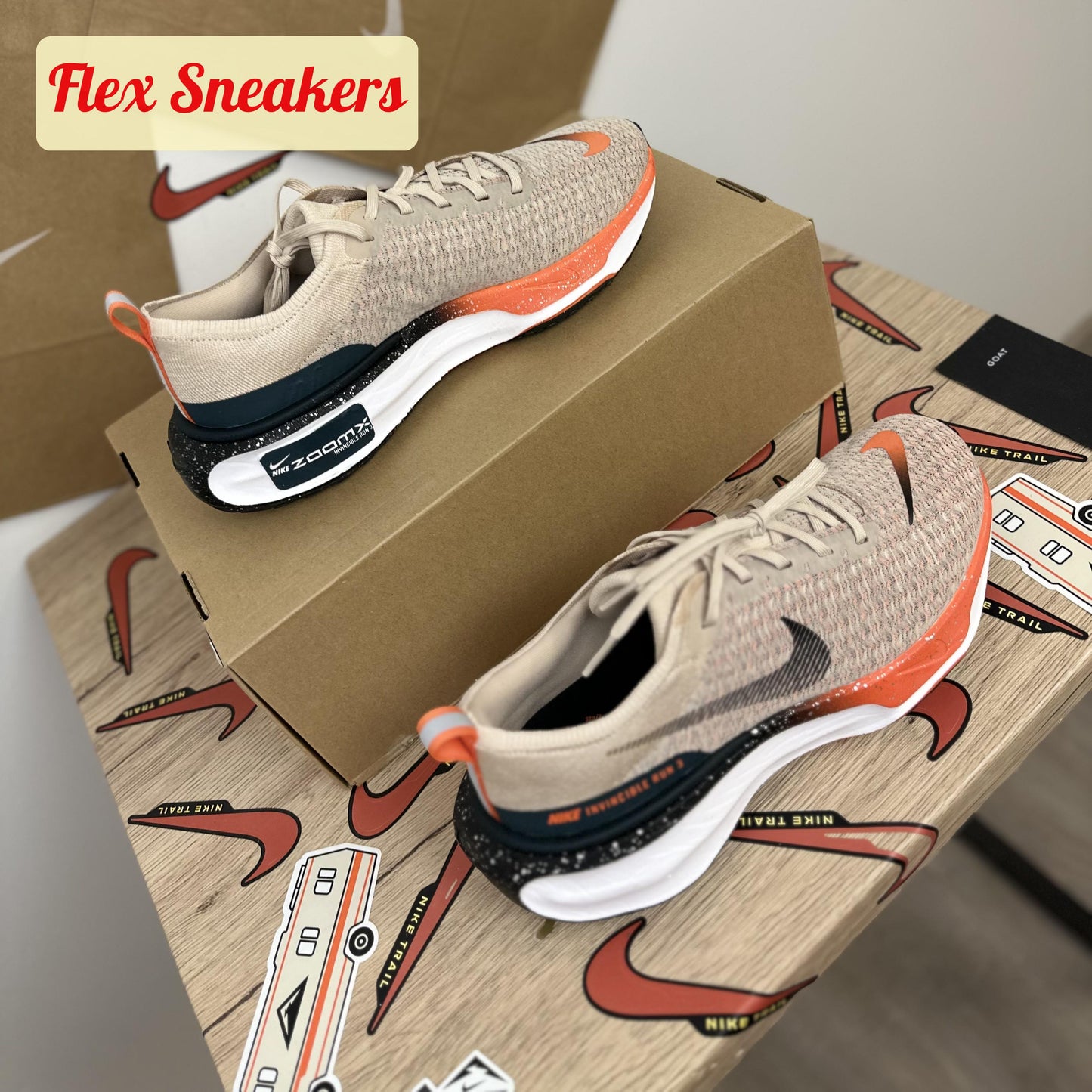 ZoomX Invincible Run FK3 Oatmeal