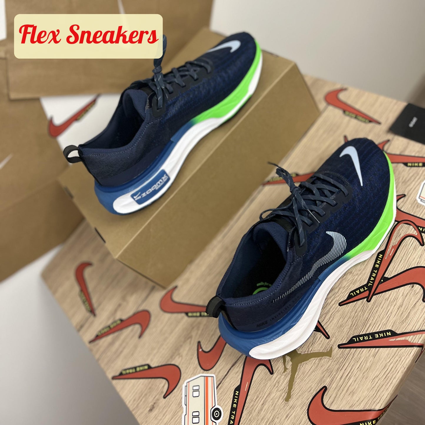 ZoomX Invincible Run FK 3 Thunder-Blue