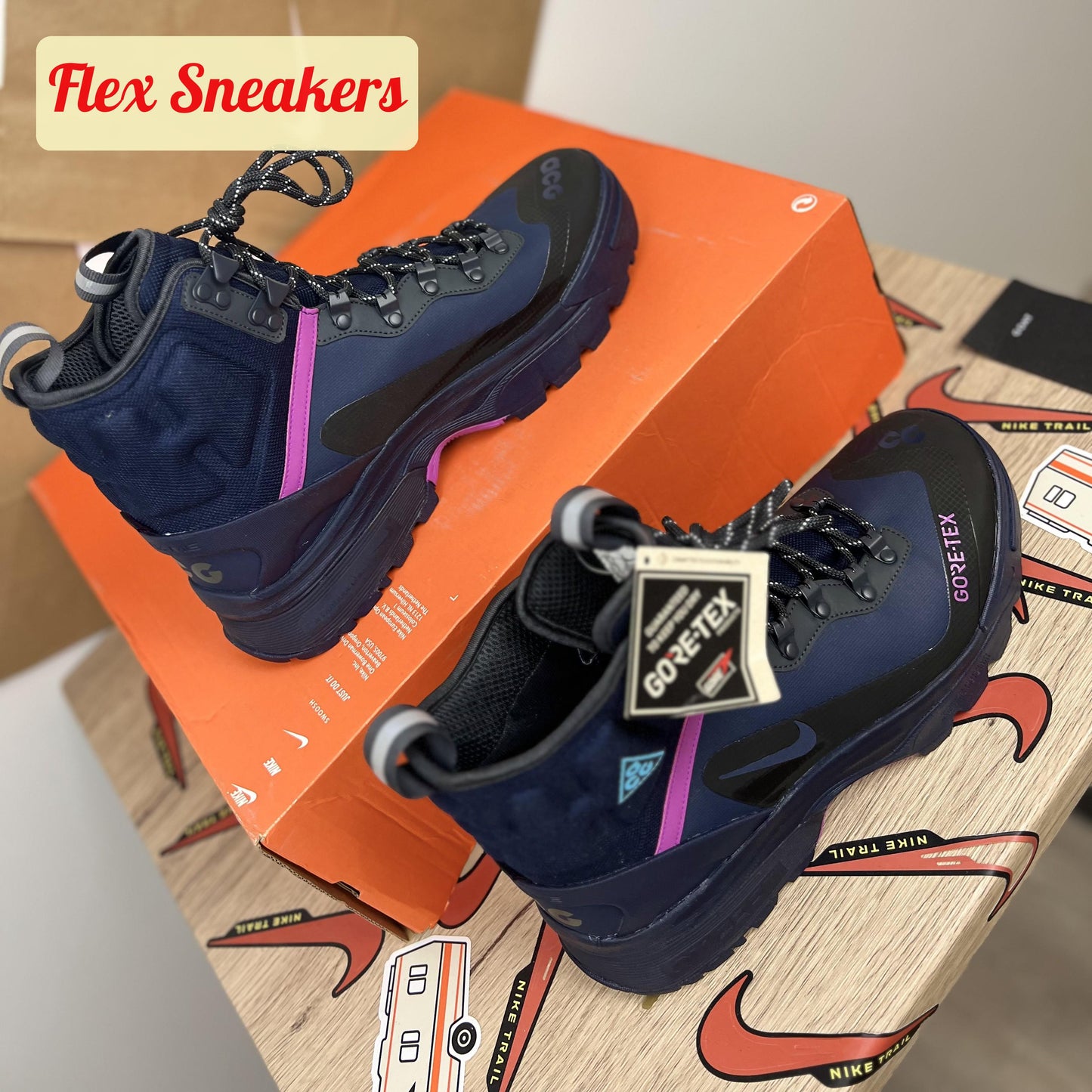 ACG Zoom Gaiadome Gore-Tex Obsidian/Nebula