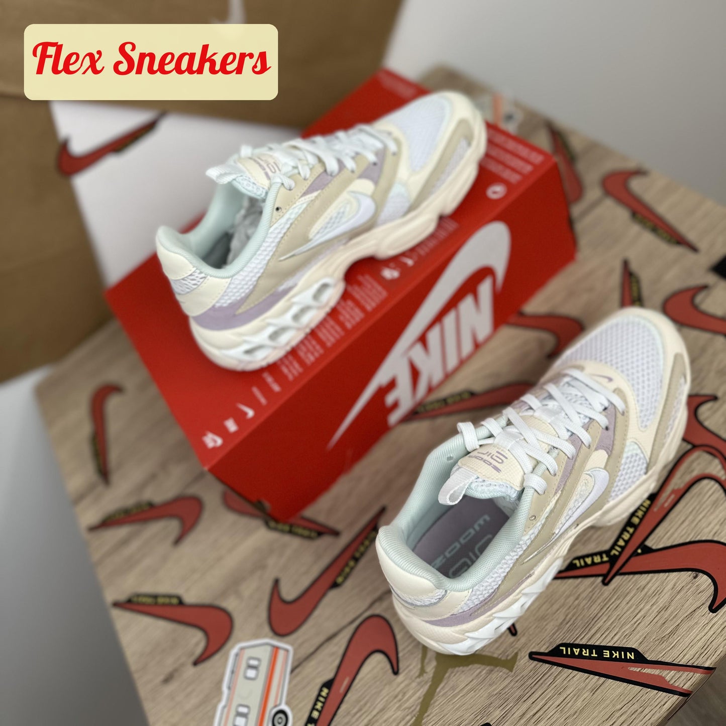 W Zoom Air Fire Pearl-White