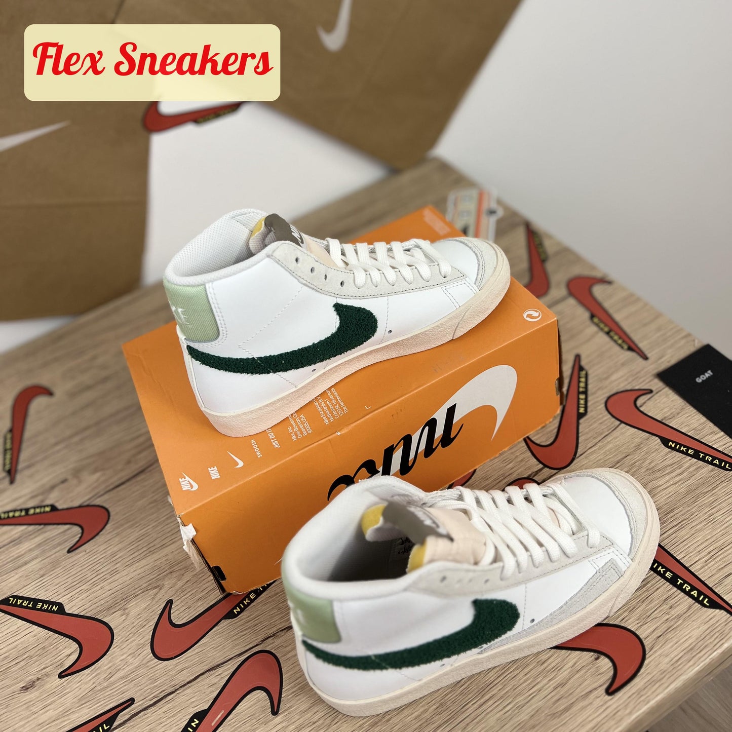 W Blazer Mid '77 Vintage Summit-White