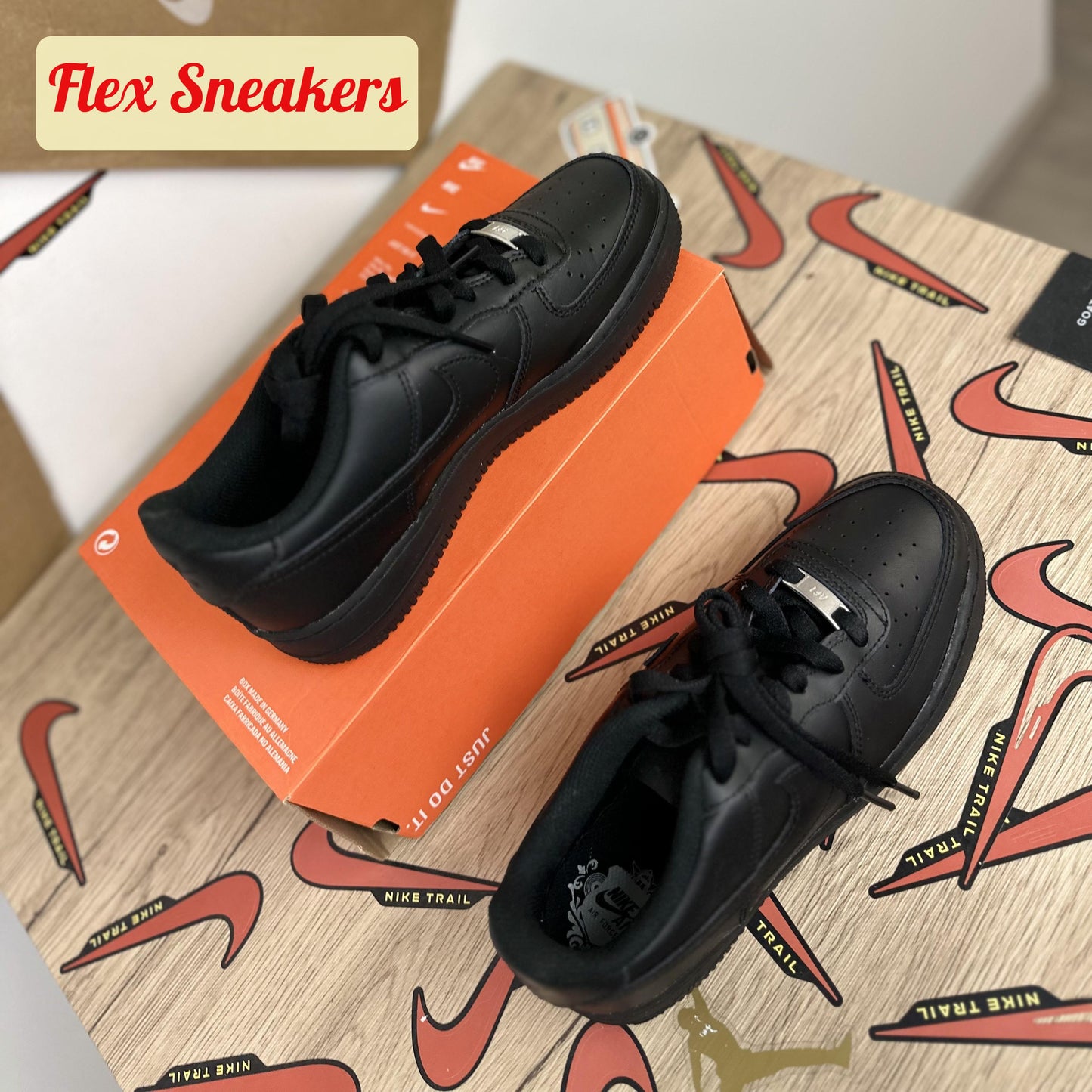 Air Force 1 LE (GS) Black