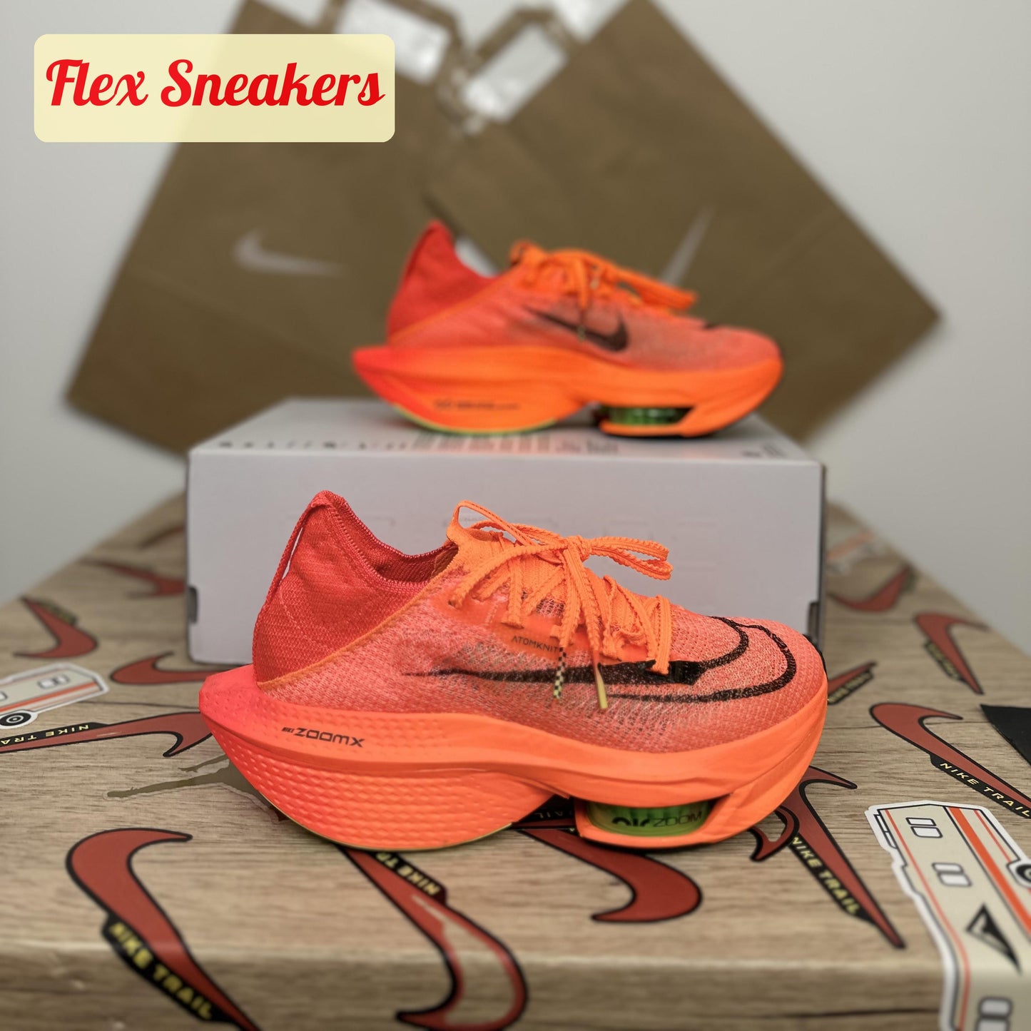 Air Zoom Alphafly Next% 2 Orange/Black
