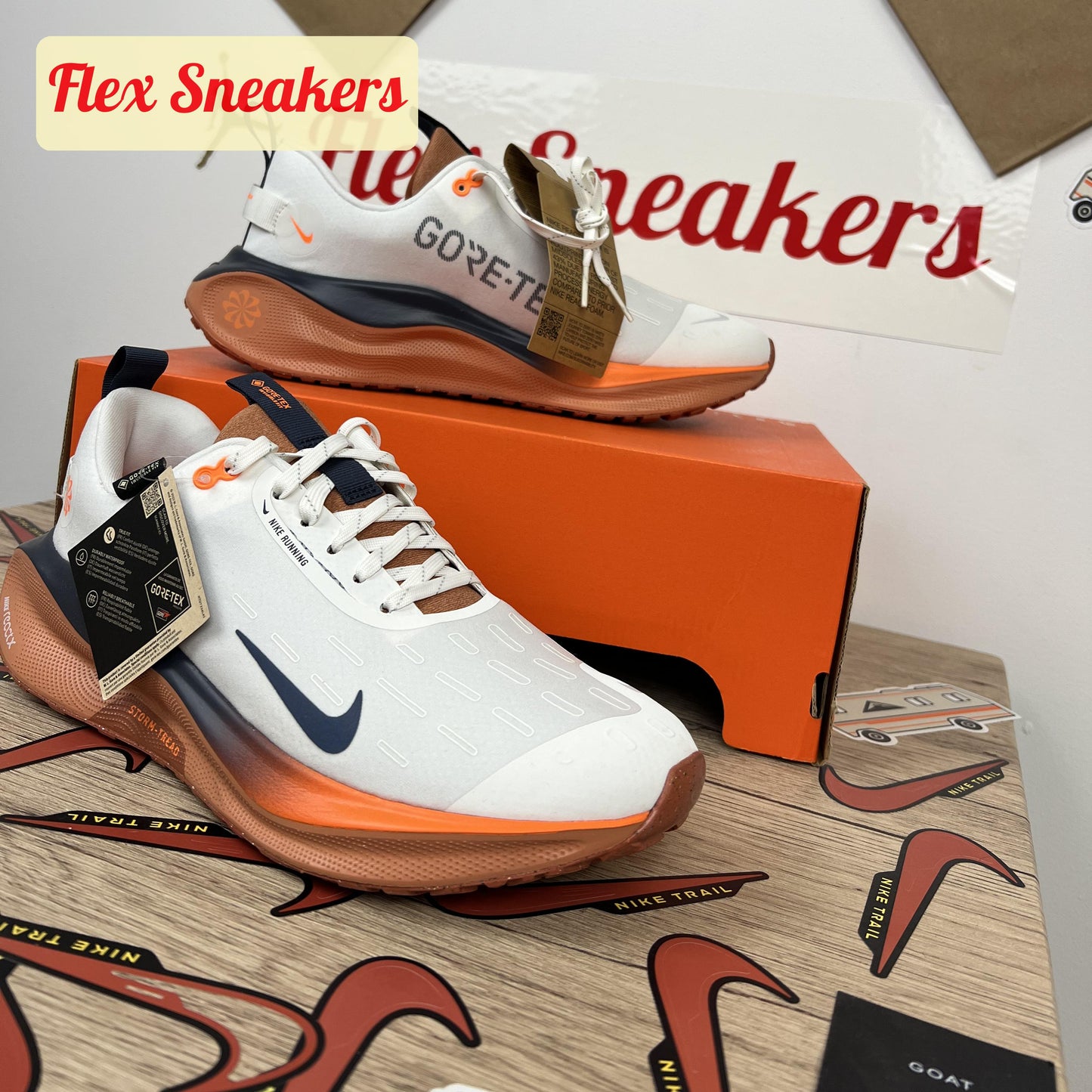 ReactX Infinity Run 4 GTX Sail/Orange