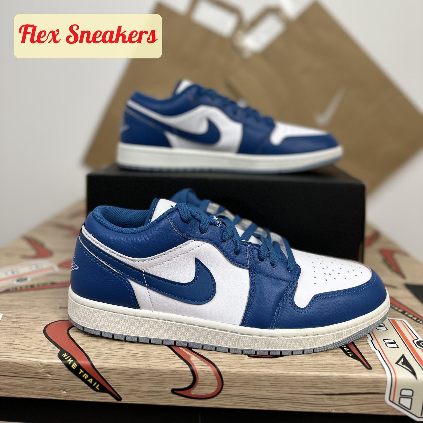 Air Jordan 1 Low SE Industrial-Blue