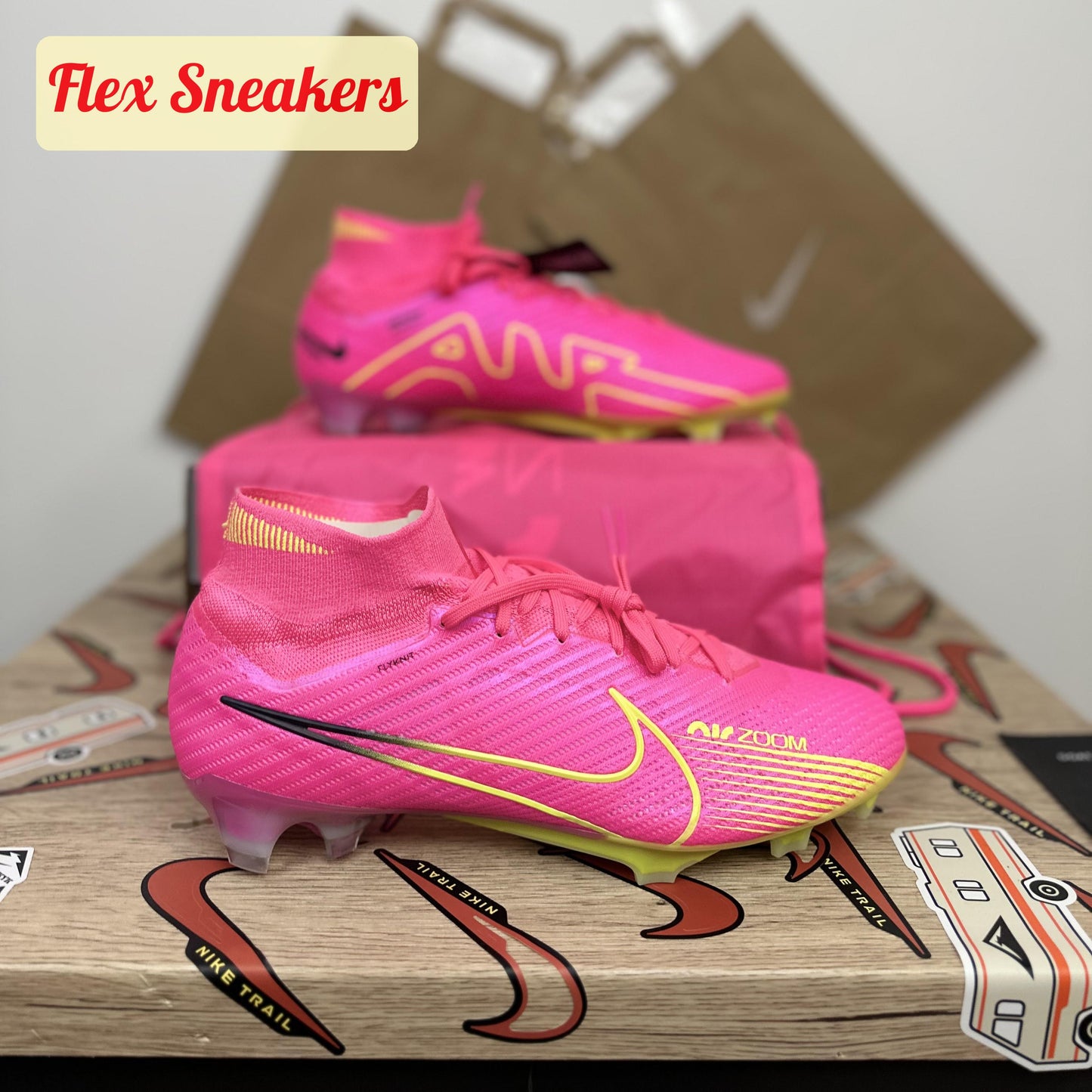 Zoom Superfly 9 Elite FG Pink