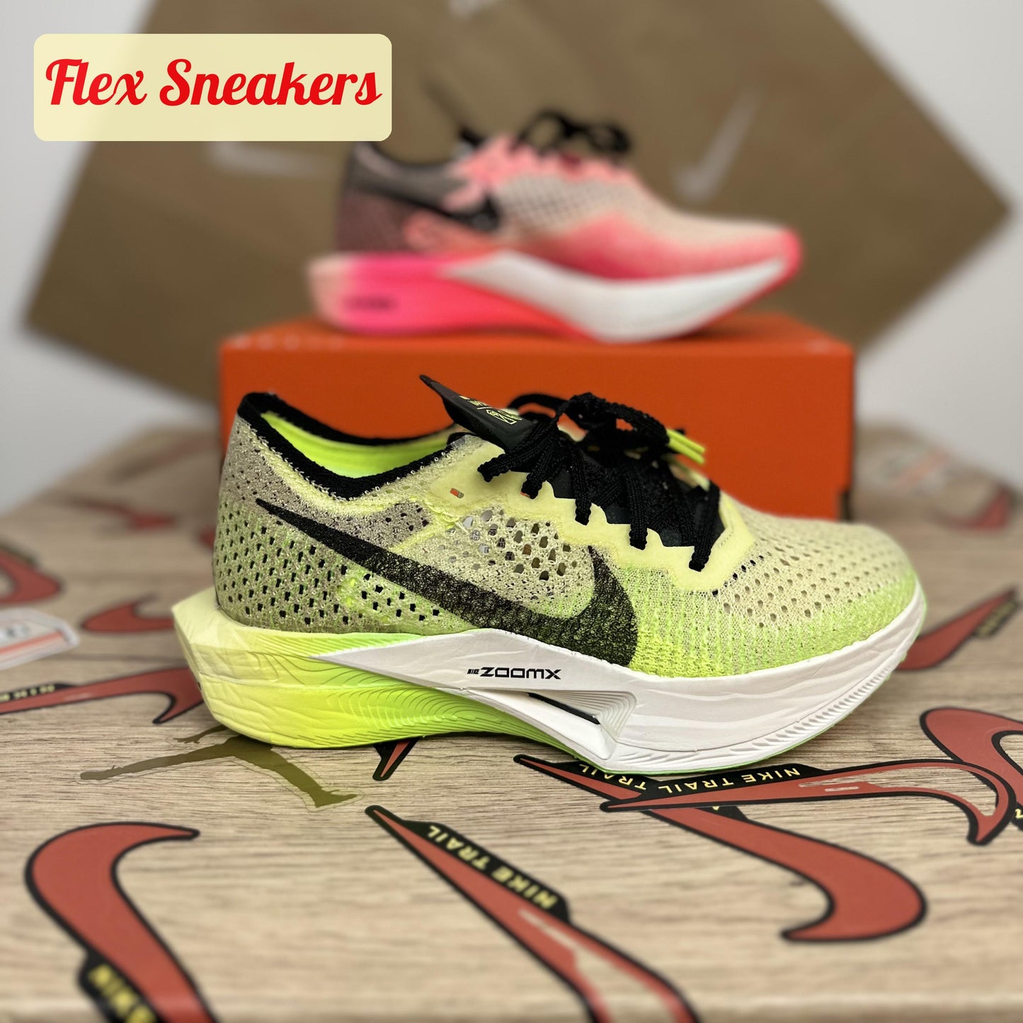 ZoomX Vaporfly Next% 3 FK Luminous-Green