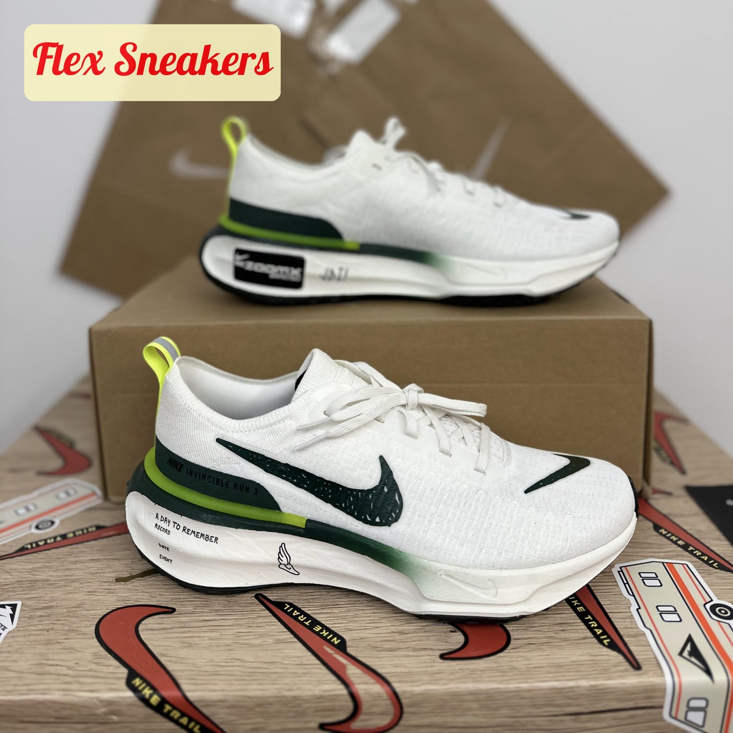 ZoomX Invincible Run FK3 Pro-Green