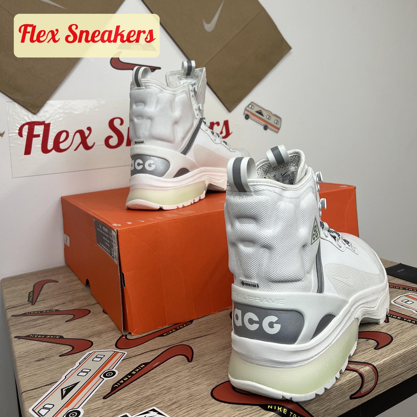 AGC Zoom Gaiadome Gore-Tex White