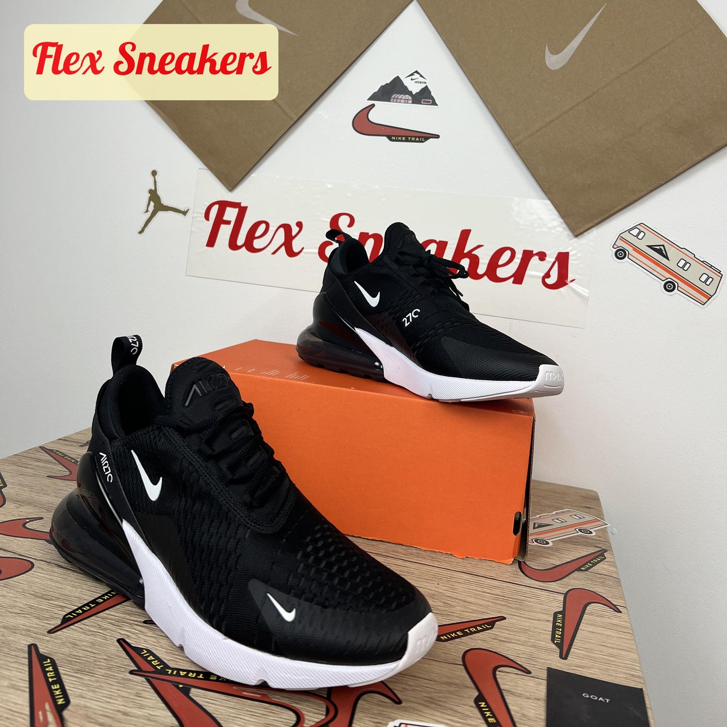 Air Max 270 Black/White