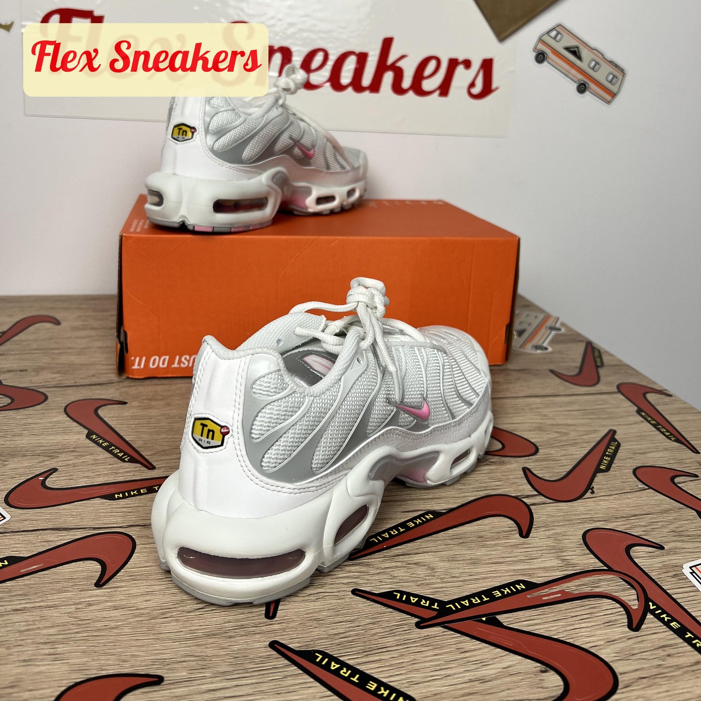 Air Max Plus Summit-White/Pink
