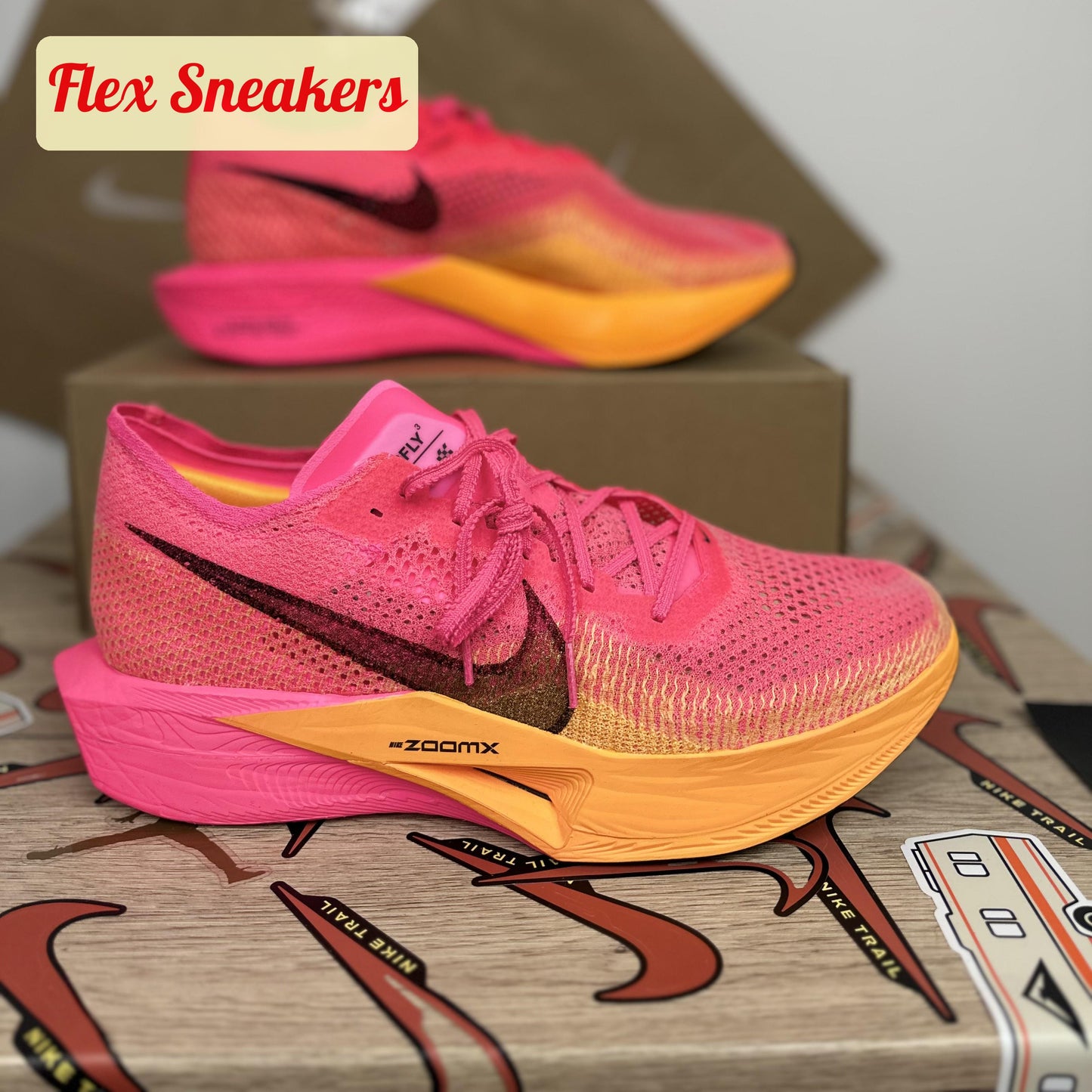 ZoomX Vaporfly Next% 3 Hyper-Pink