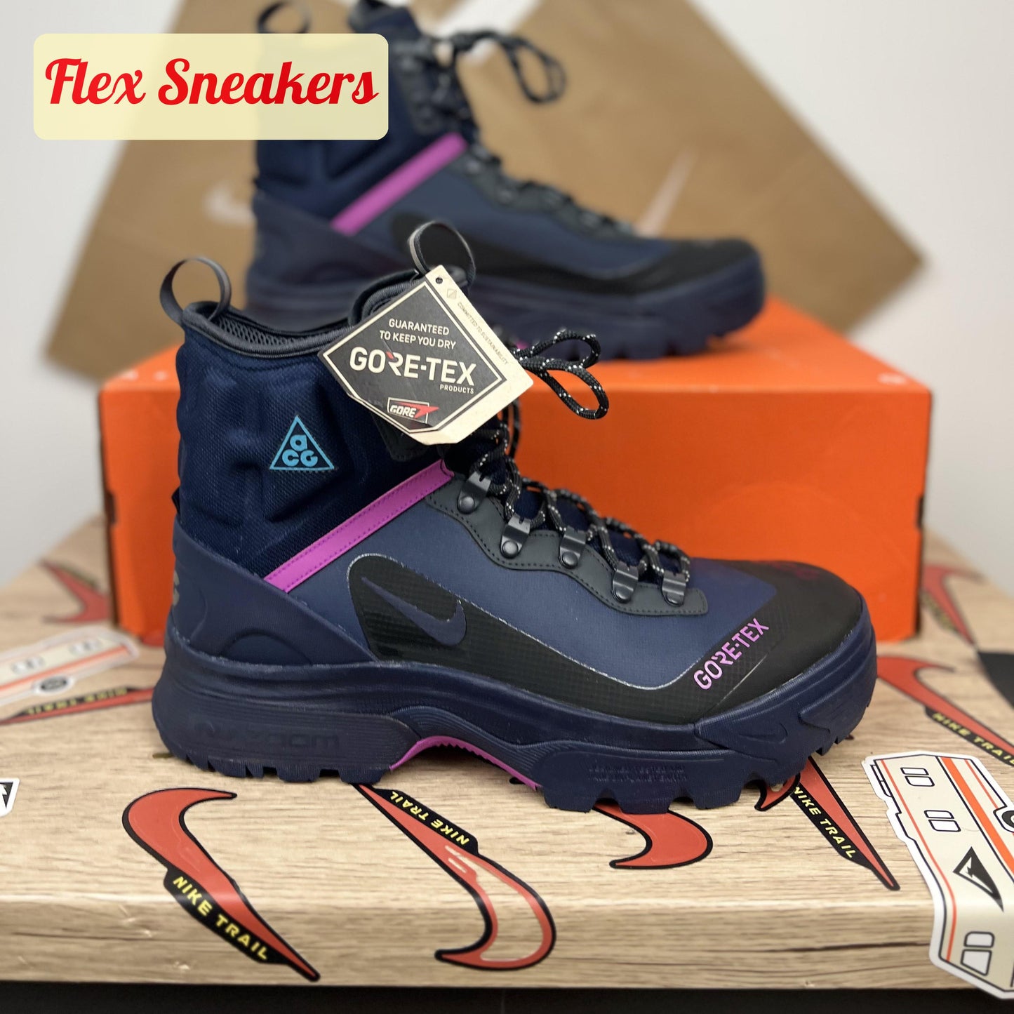 ACG Zoom Gaiadome Gore-Tex Obsidian/Nebula